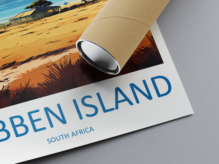 Robben Island Travel Print Wall Art Robben Island Wall Hanging Home Décor Robben Island Gift Lovers South Africa Art Print Robben Island