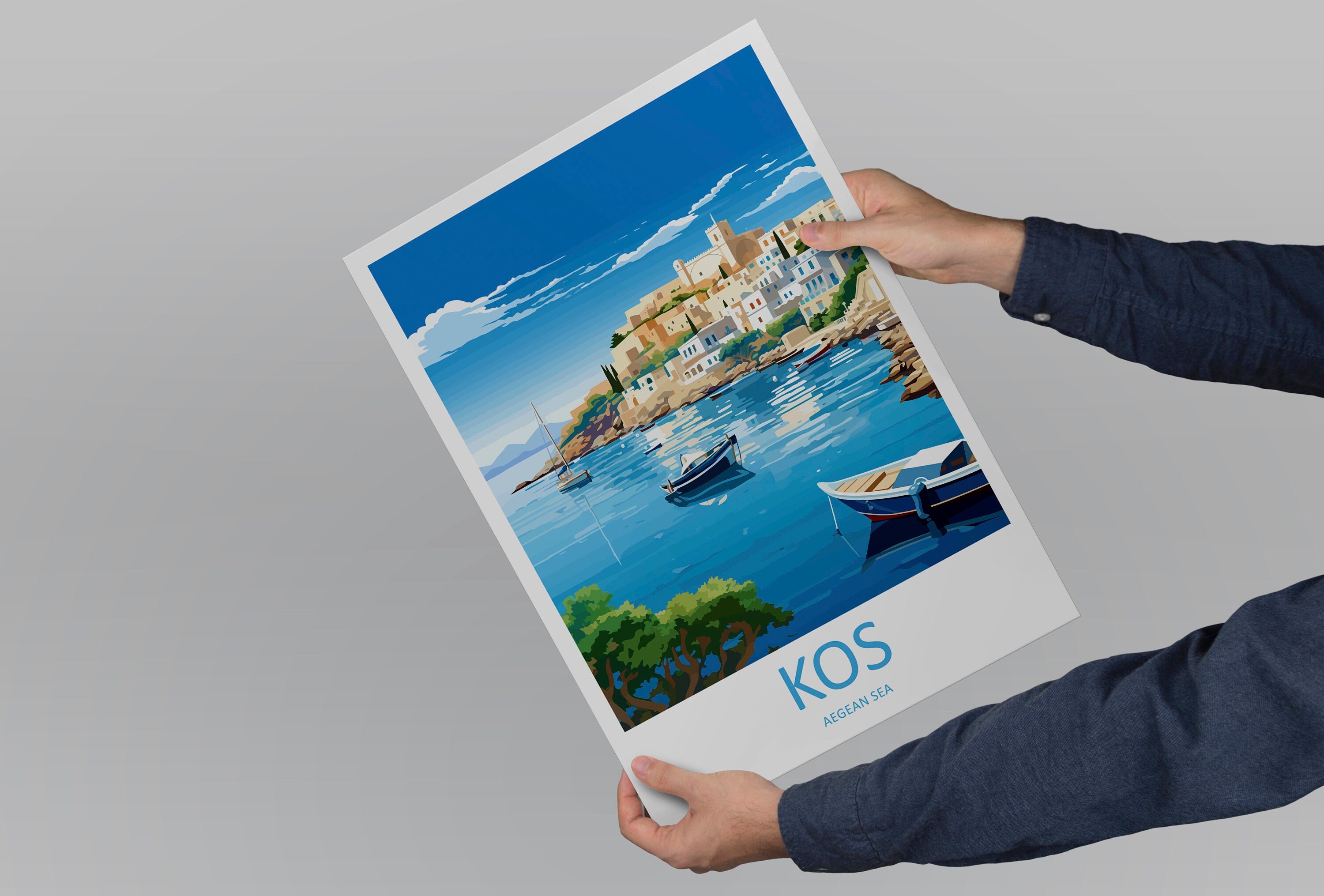 Kos Travel Print