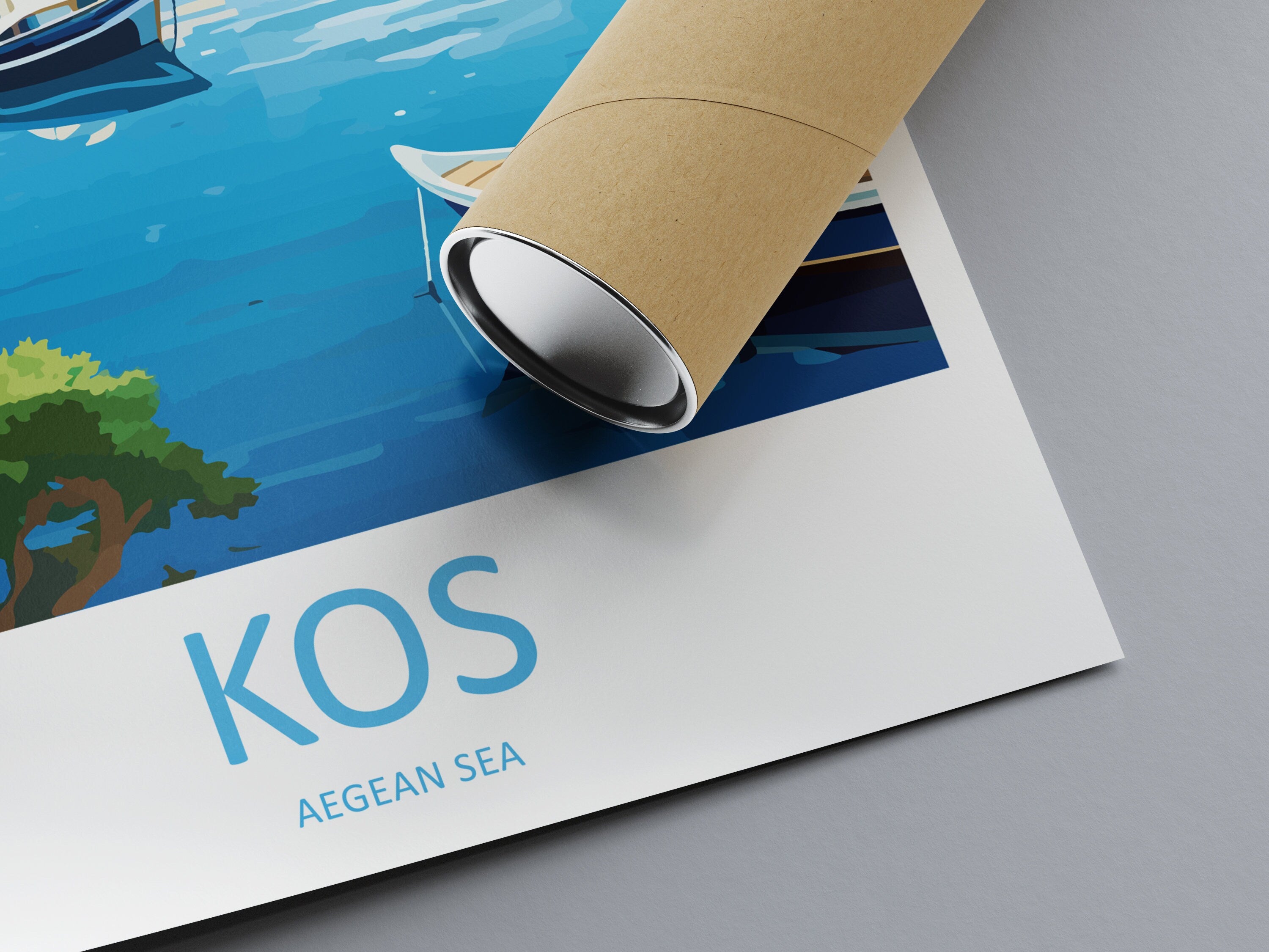 Kos Travel Print