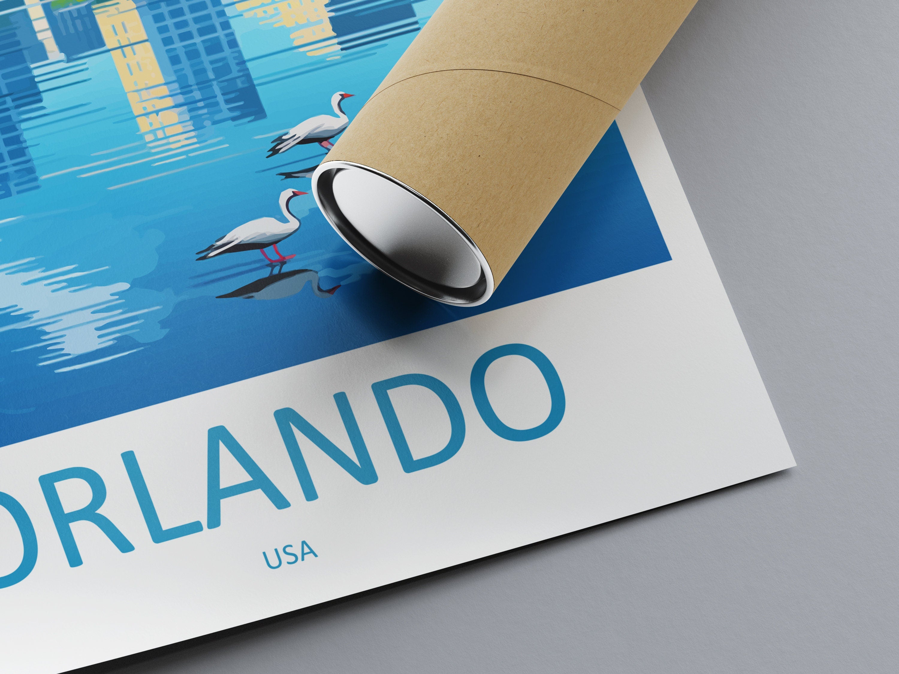 Orlando Travel Print