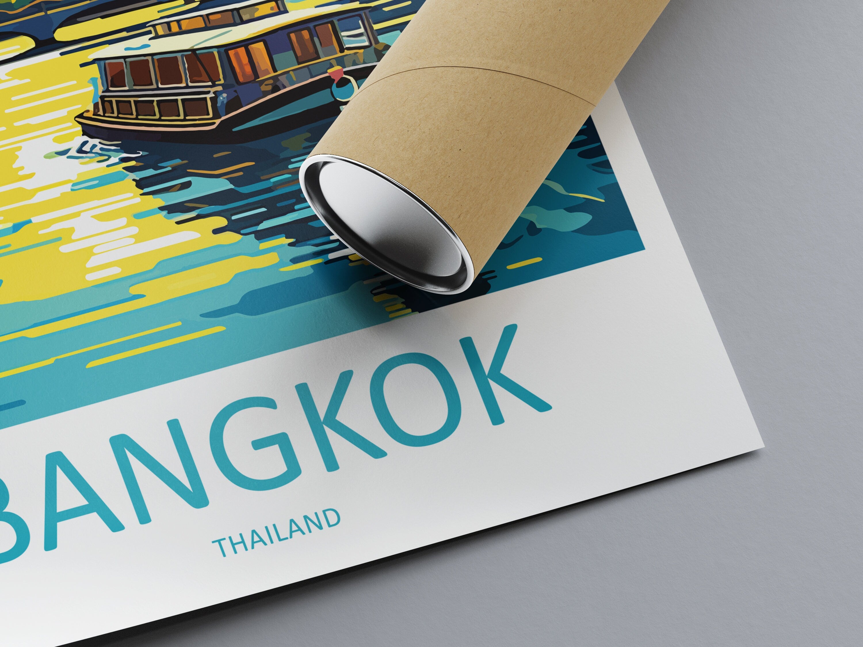 Bangkok Travel Print