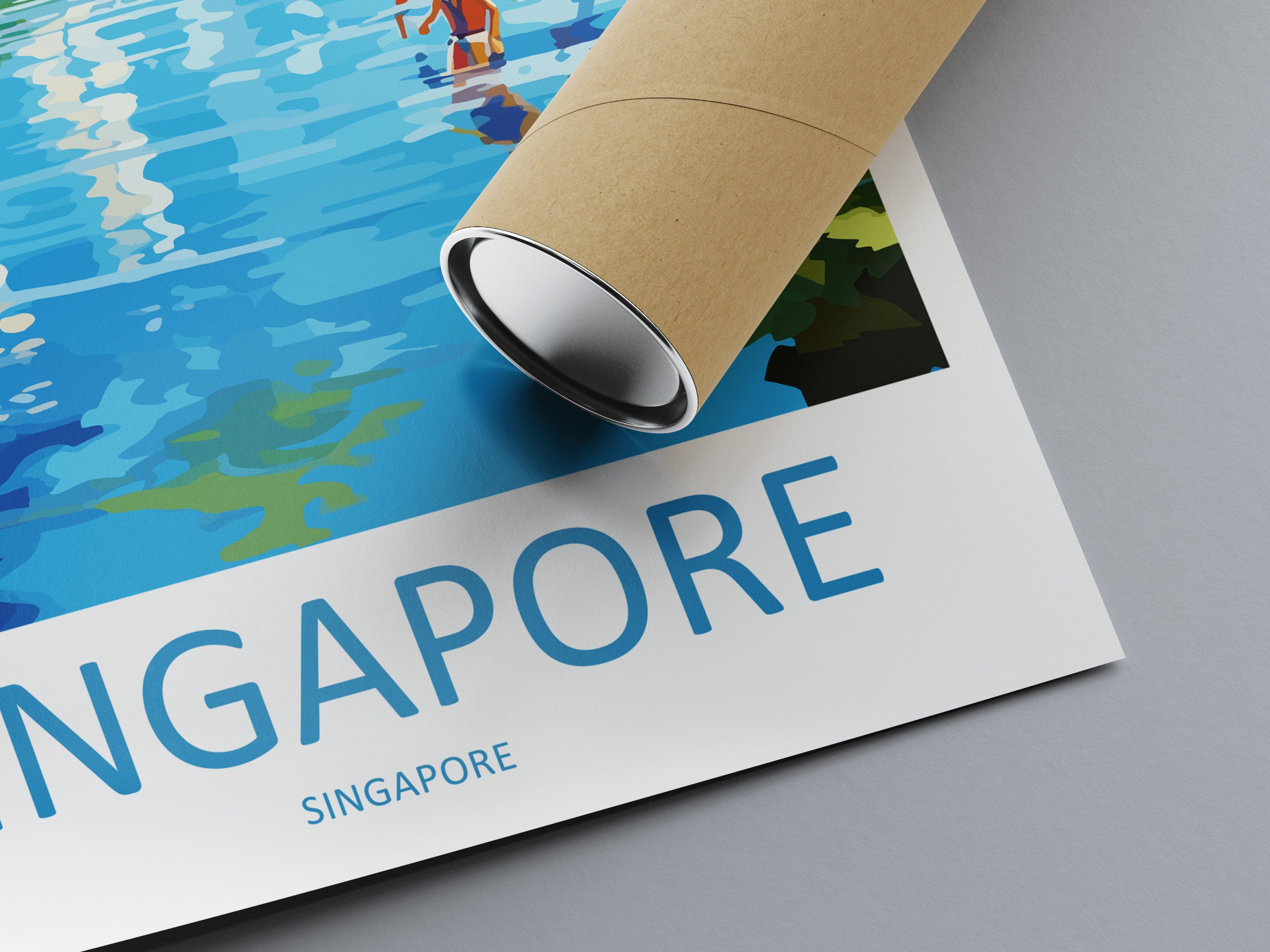 Marina Bay Sands Travel Print