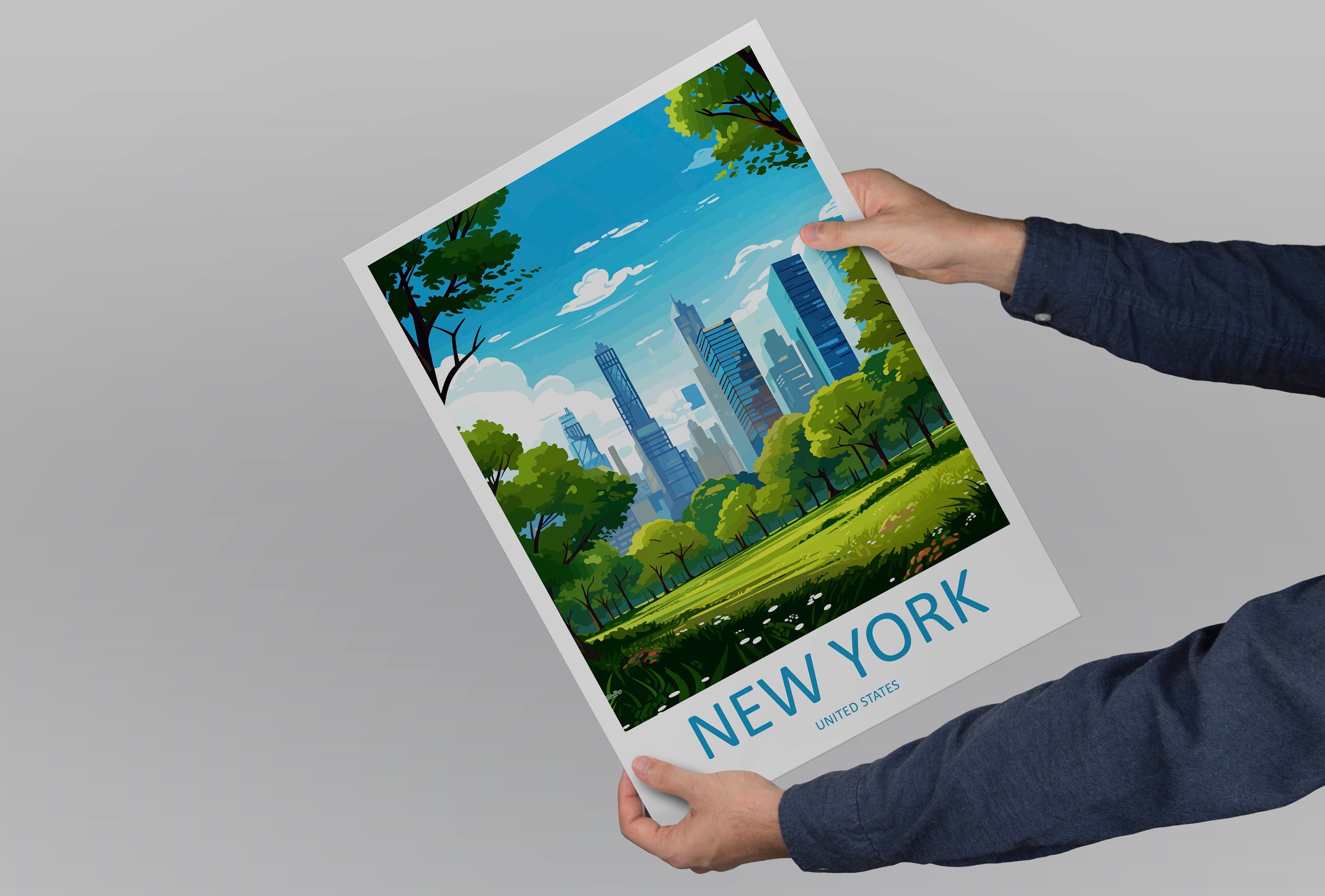 New York Travel Print