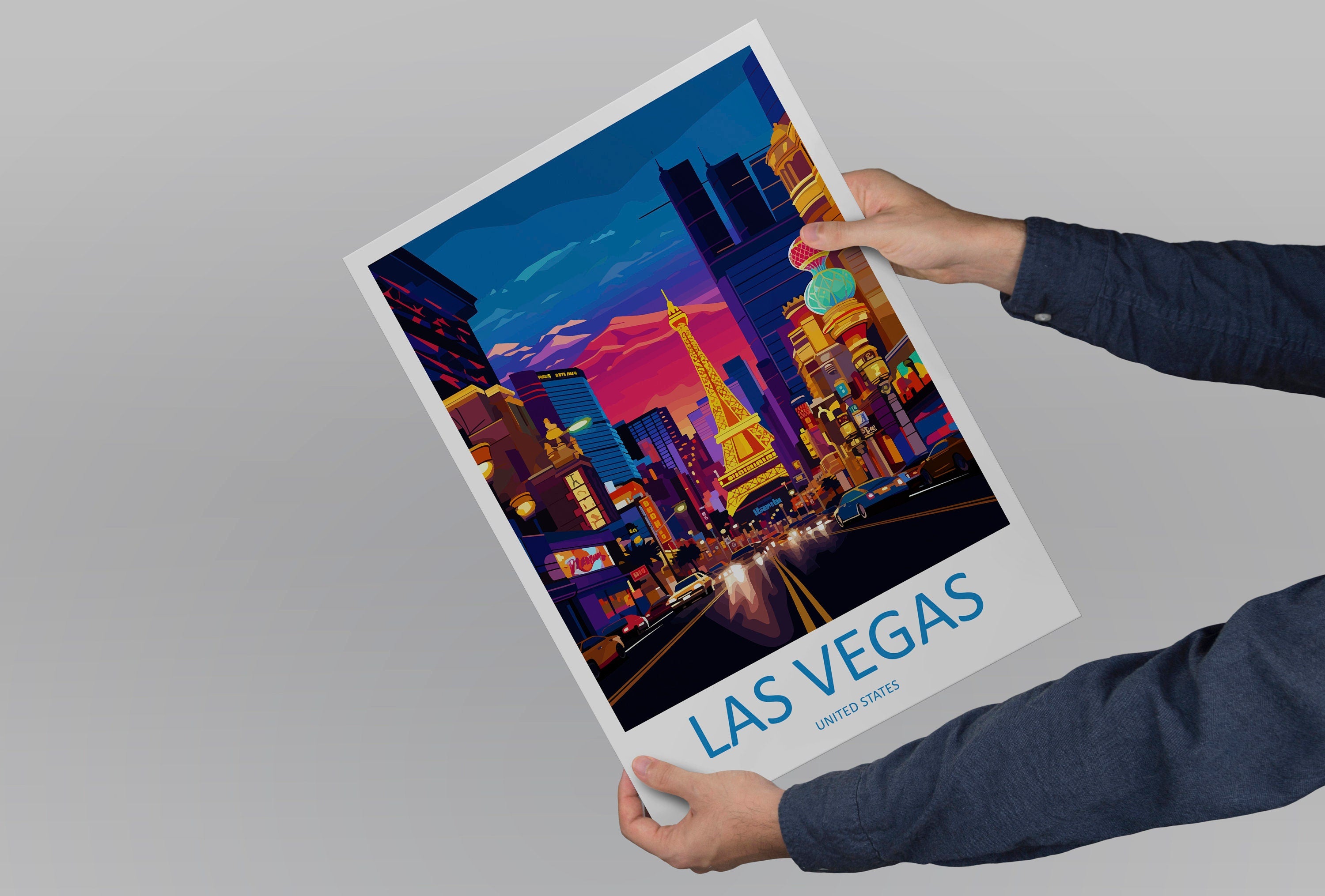 Las Vegas Travel Print