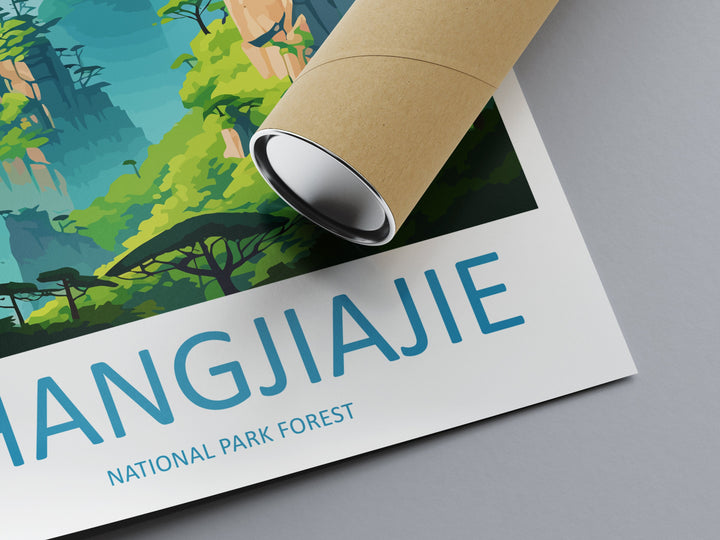 Zhangjiajie Travel Print Wall Art Zhangjiajie Wall Hanging Home Décor Gift Zhangjiajie Art Lovers China Zhangjiajie Art Gift Lover Print