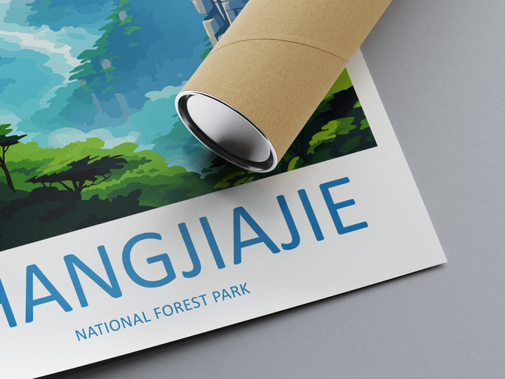 Zhangjiajie Travel Print Wall Art Zhangjiajie Wall Hanging Home Décor Gift Zhangjiajie Art Lovers China Zhangjiajie Art Gift Lover Print