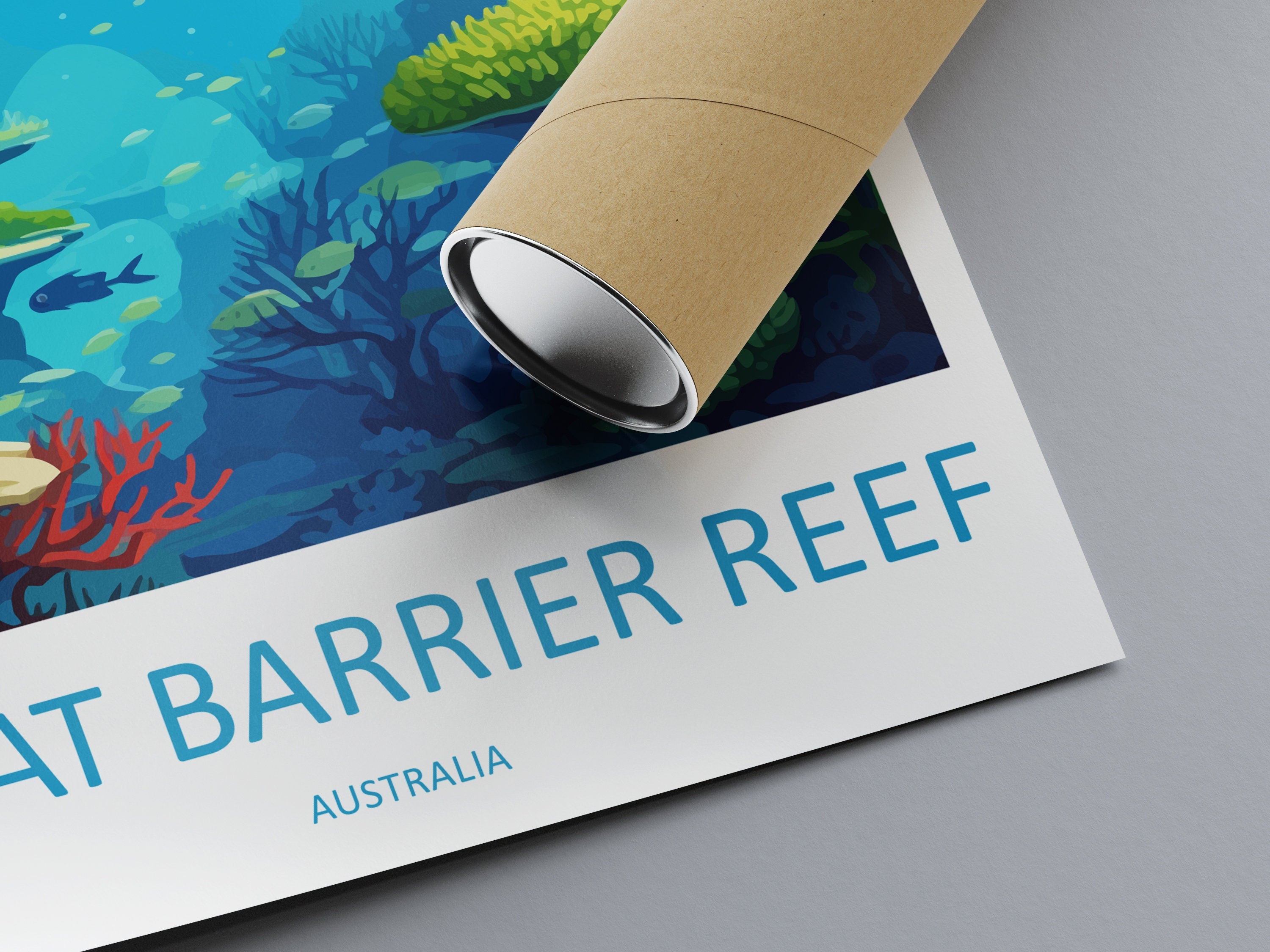 Great Barrier Reef Travel Print