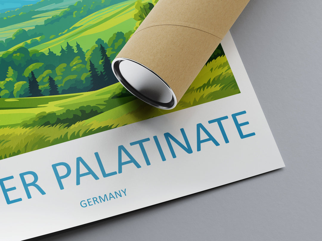 Upper Palatinate Travel Print Upper Palatinate Home Décor Germany Art Print Germany Upper Palatinate Wall Print Gift For Germany Fans