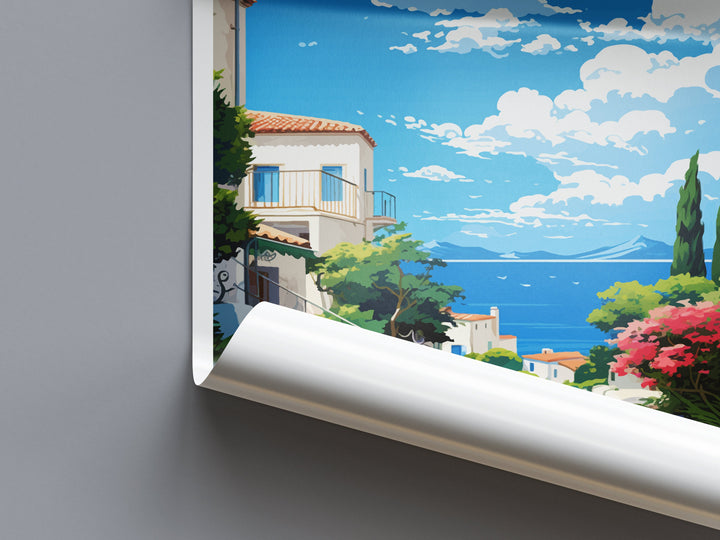 Preveza Travel Print Wall Art Preveza Wall Hanging Home Decoration Preveza Gift Art Lovers Wall Art Print Preveza Print