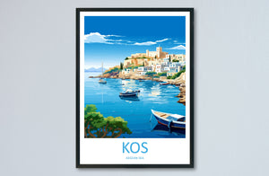 Kos Travel Print