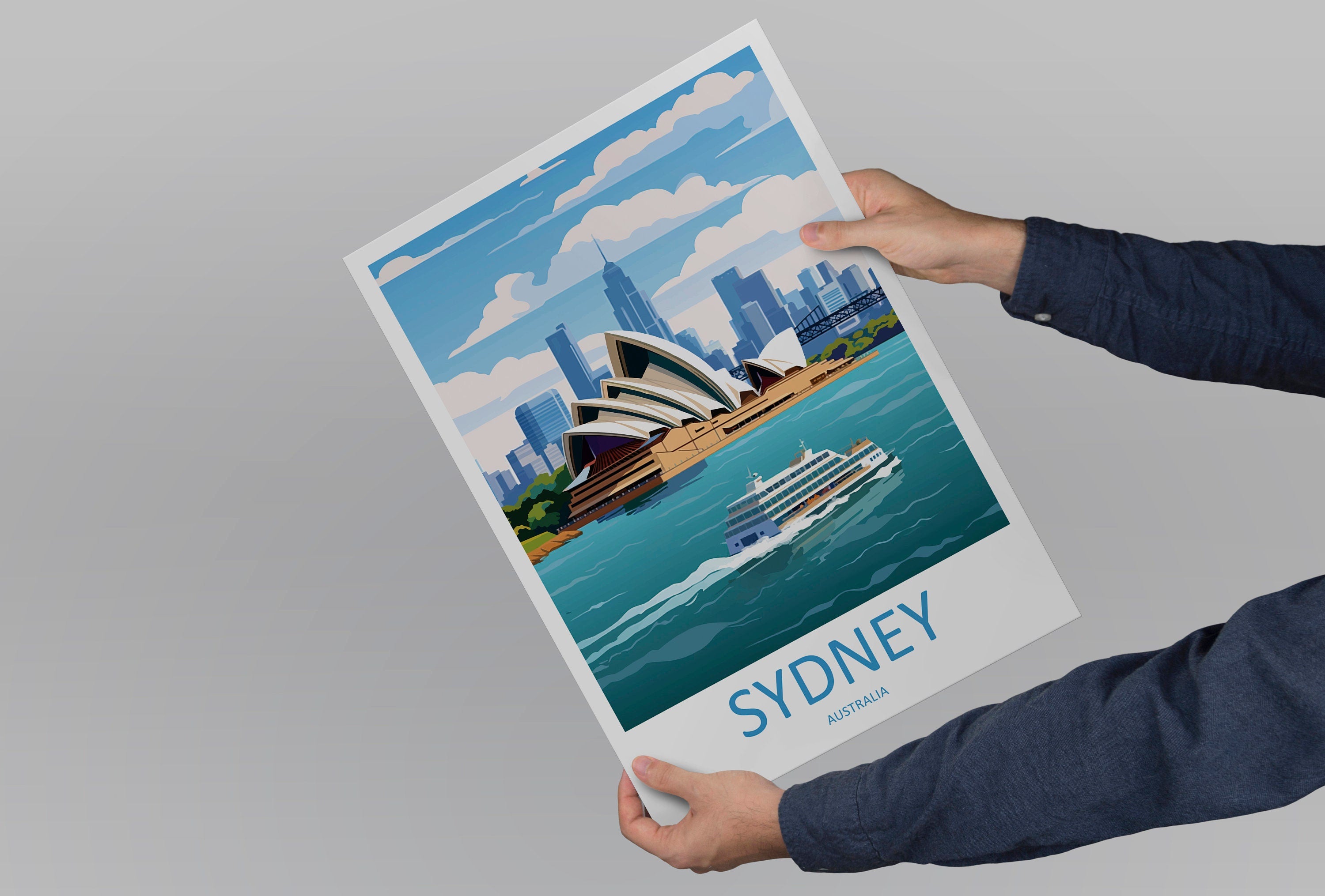 Sydney Opera House Travel Print