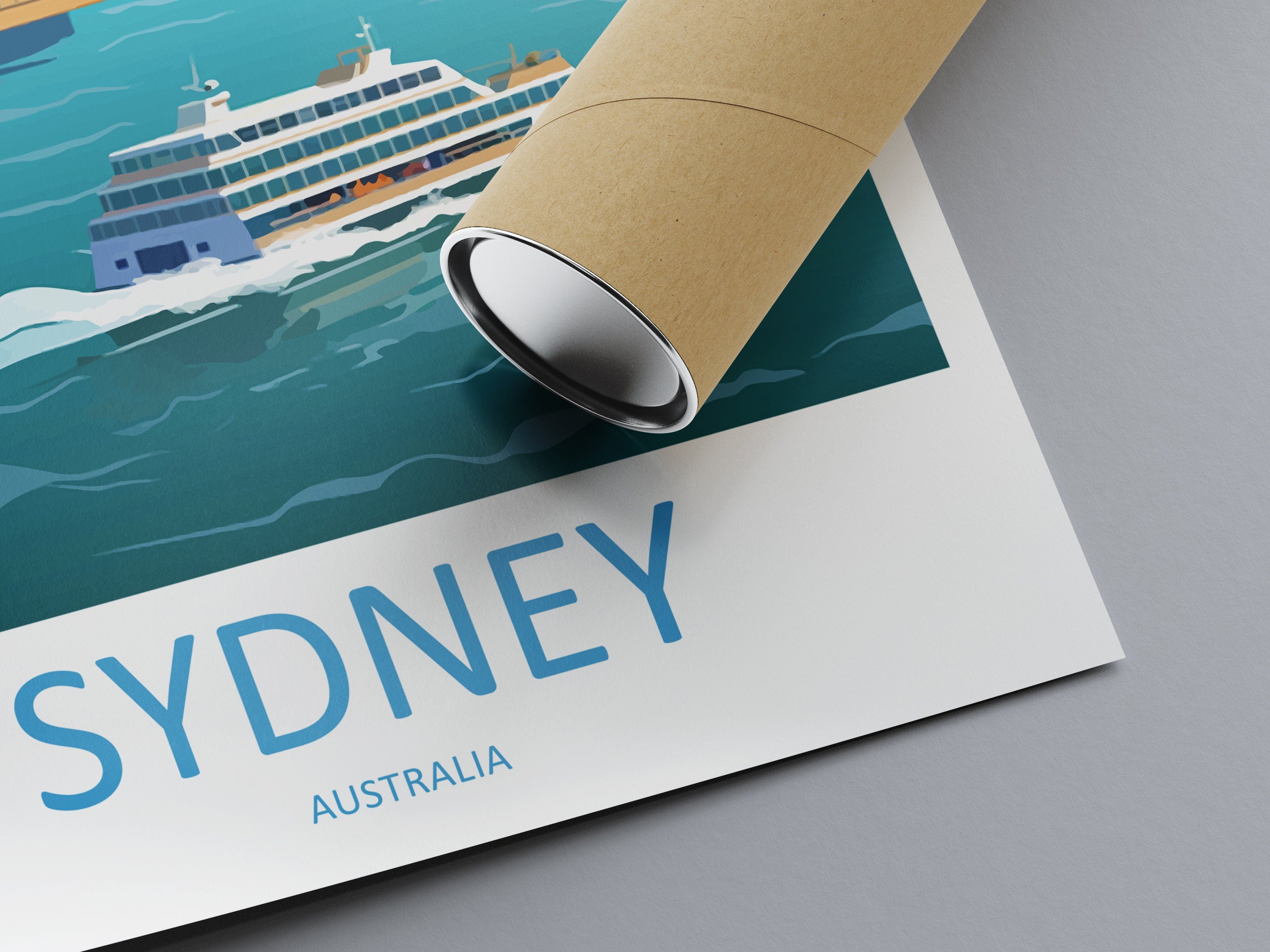 Sydney Opera House Travel Print