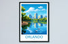 Orlando Travel Print