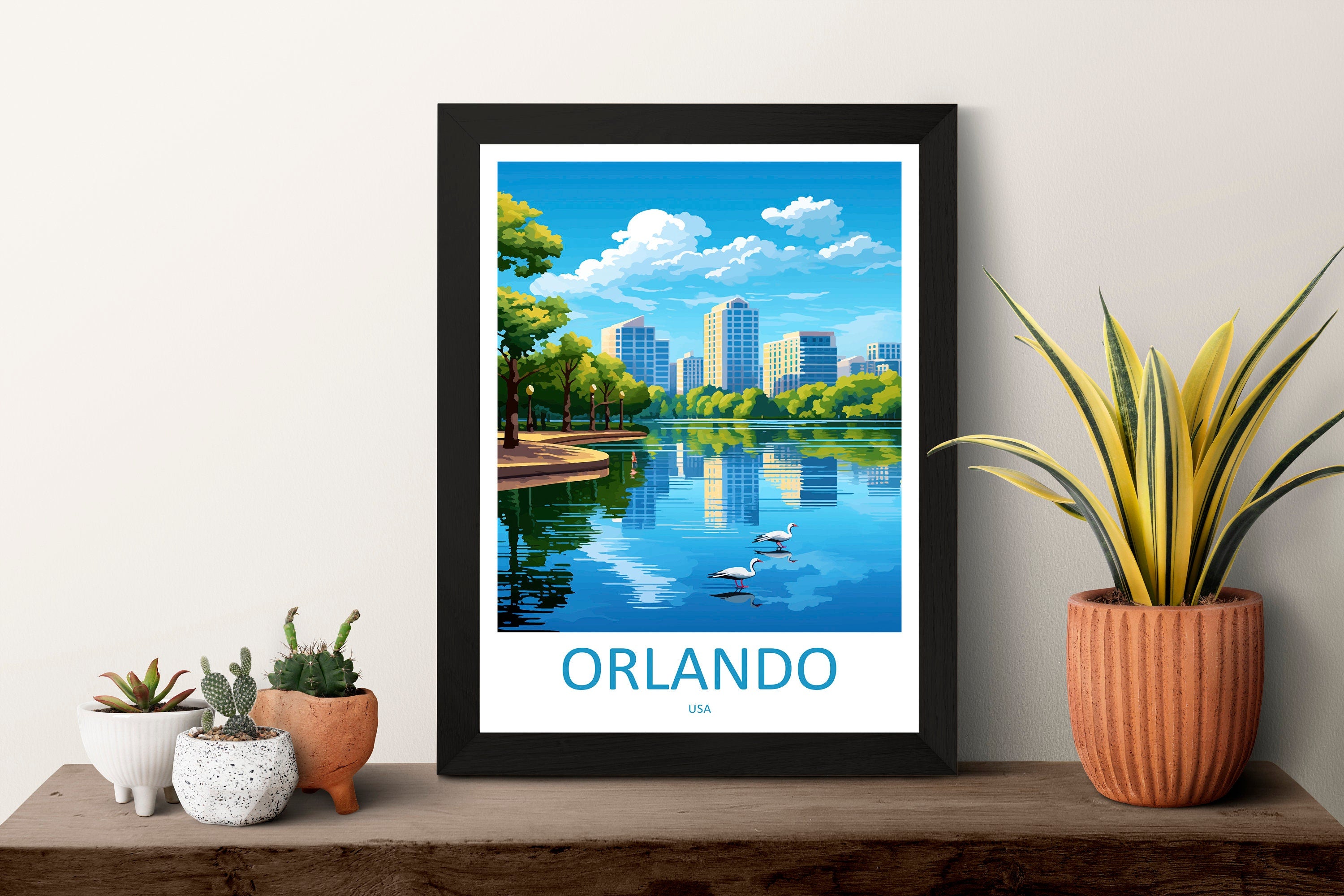 Orlando Travel Print