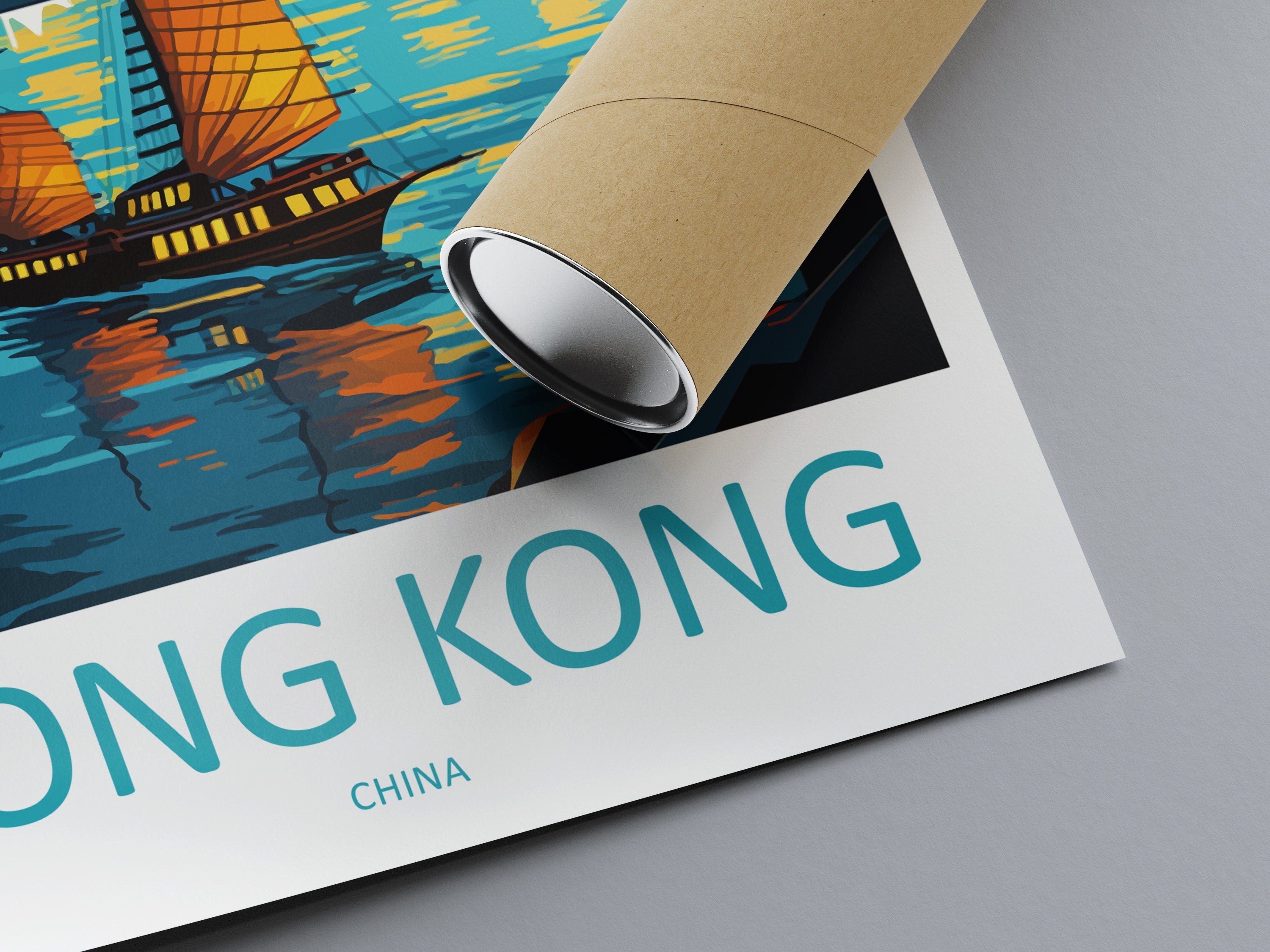 Hong Kong Travel Print