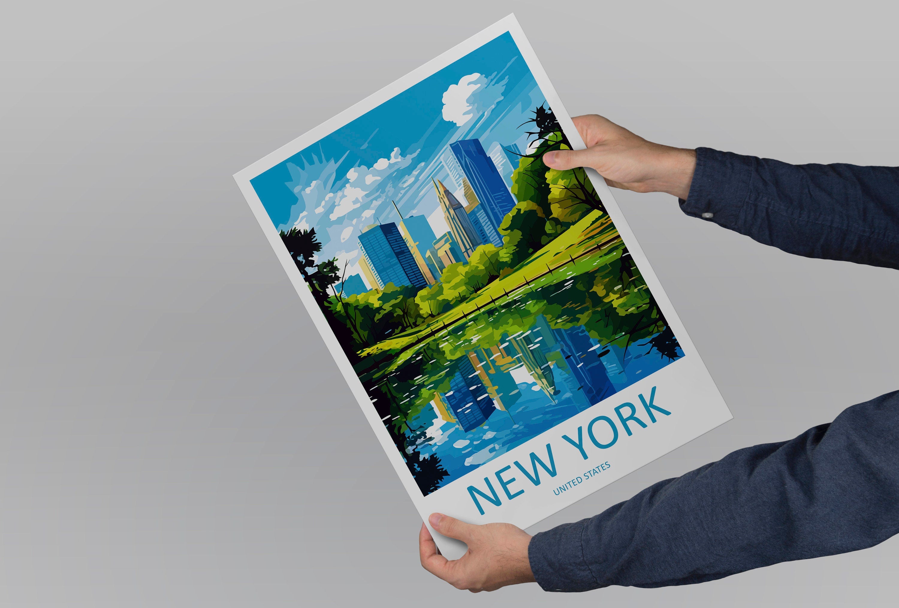 New York Travel Print