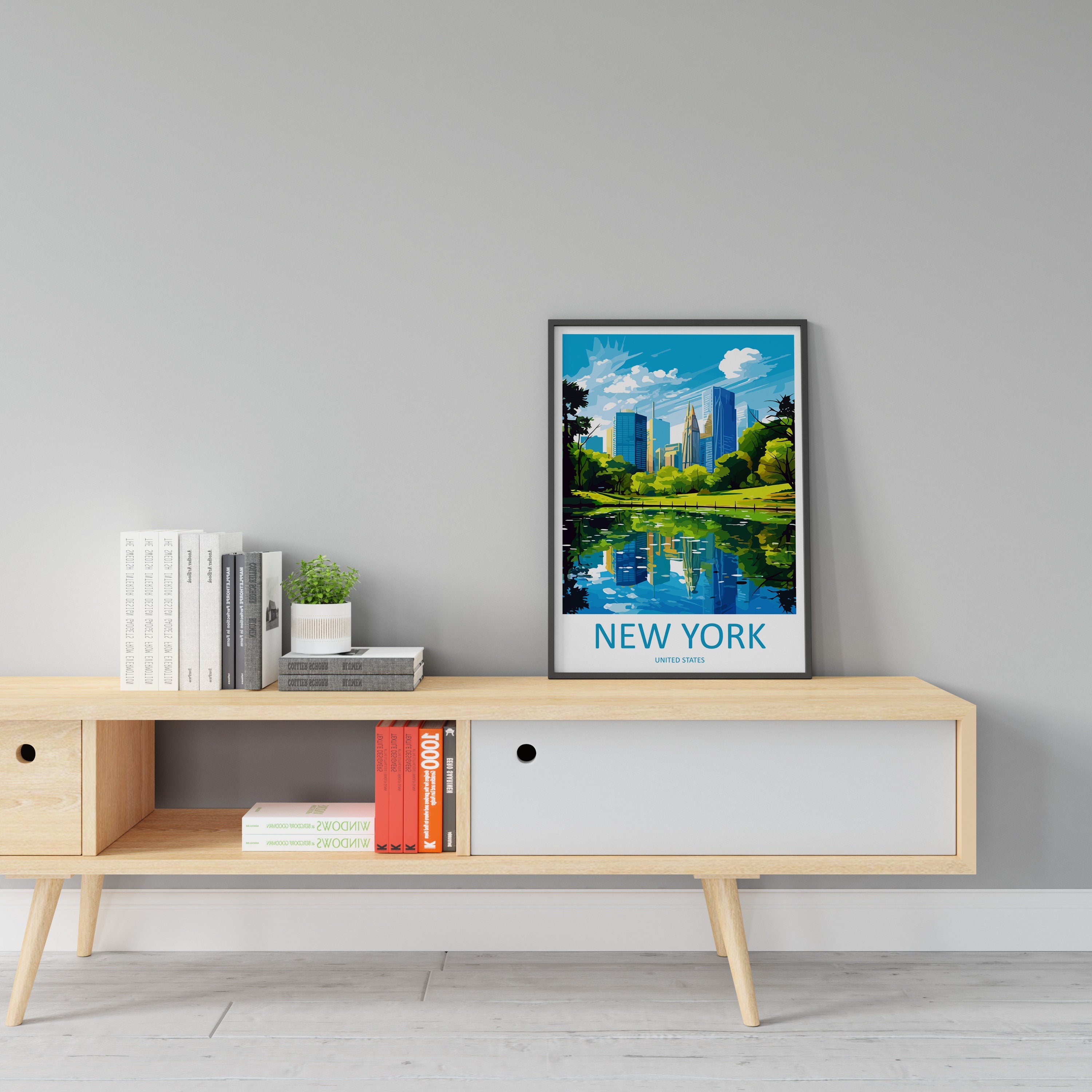 New York Travel Print