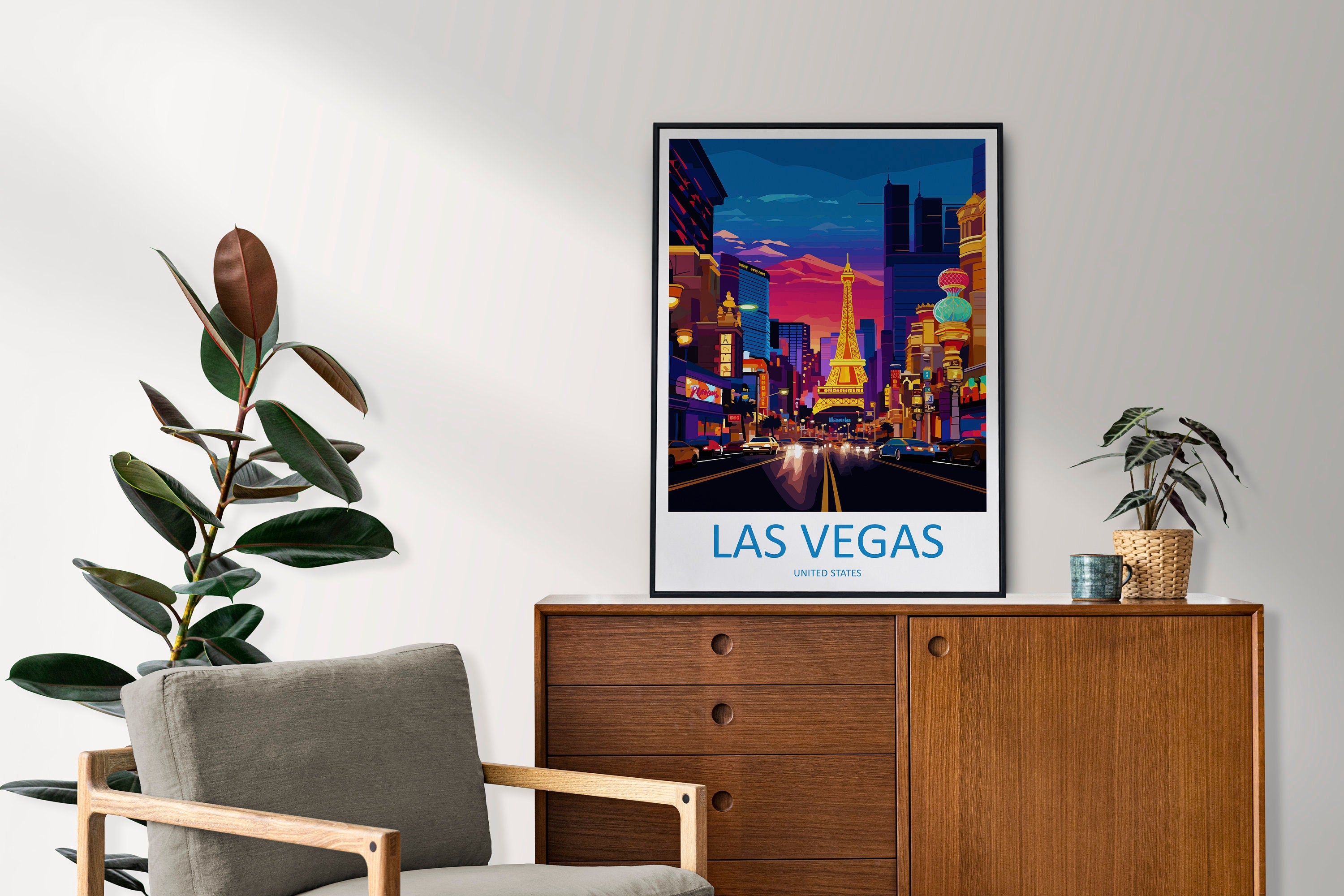 Las Vegas Travel Print