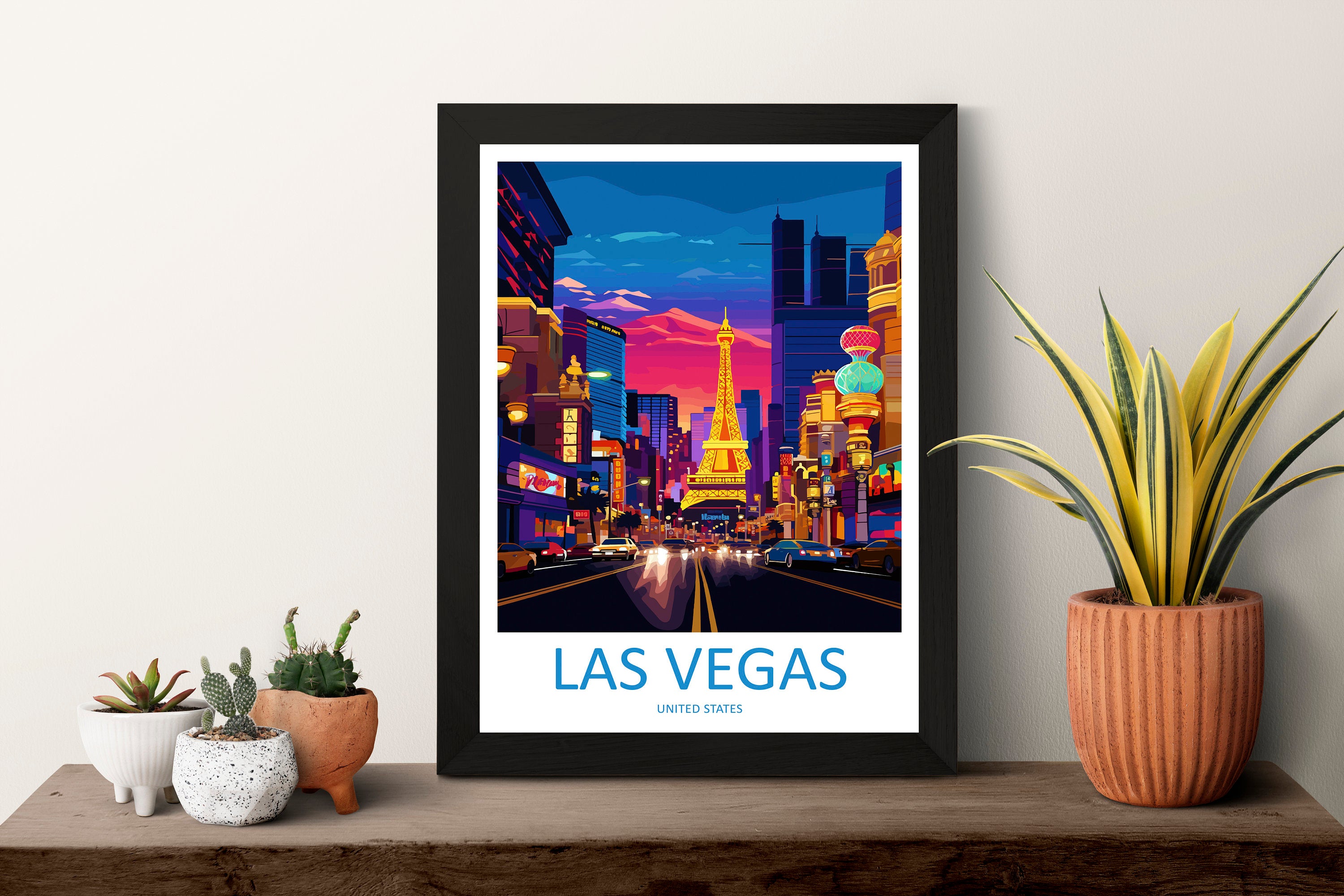 Las Vegas Travel Print