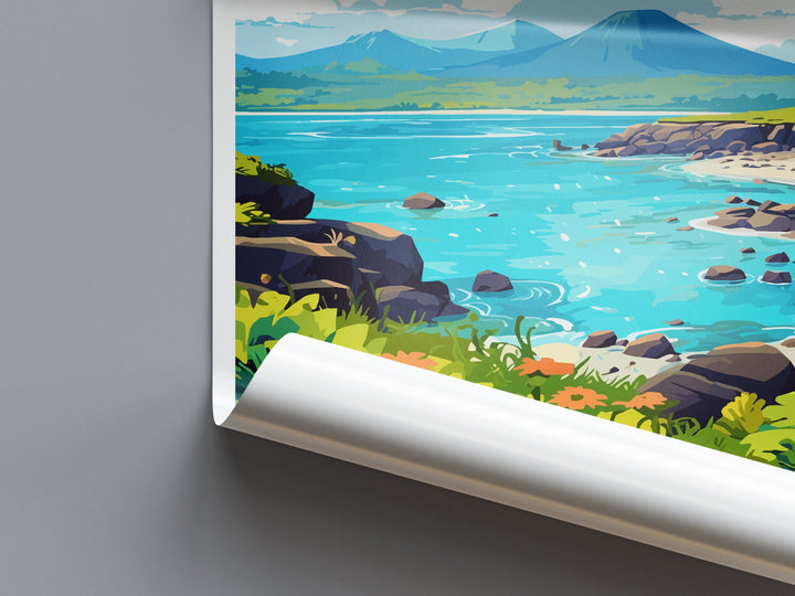 Galápagos Islands Travel Print Wall Art Galápagos Islands Wall Hanging Home Décor Galápagos Islands Gift Art Lovers Ecuador Art Lover Gift
