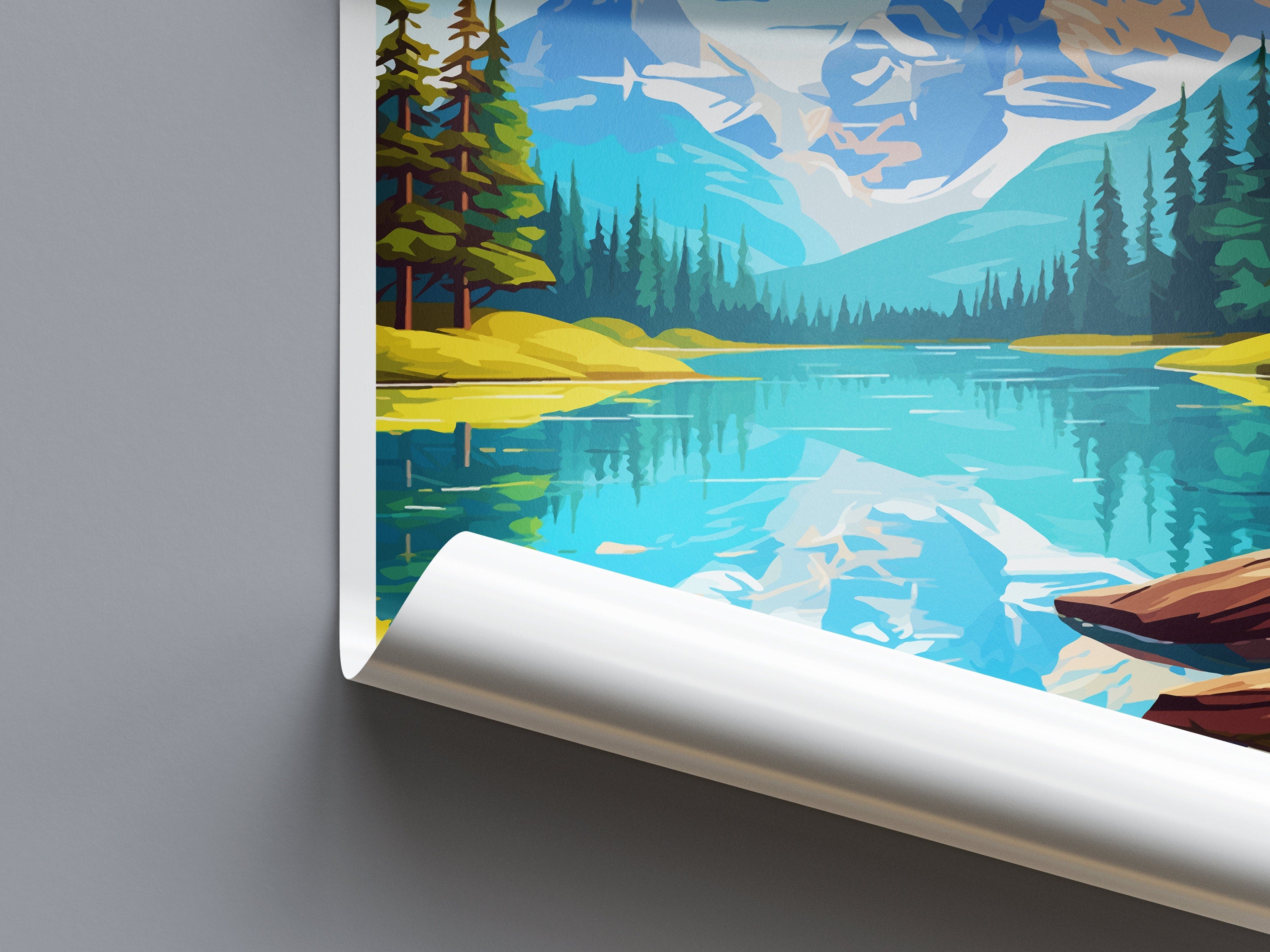 Banff National Park Travel Print