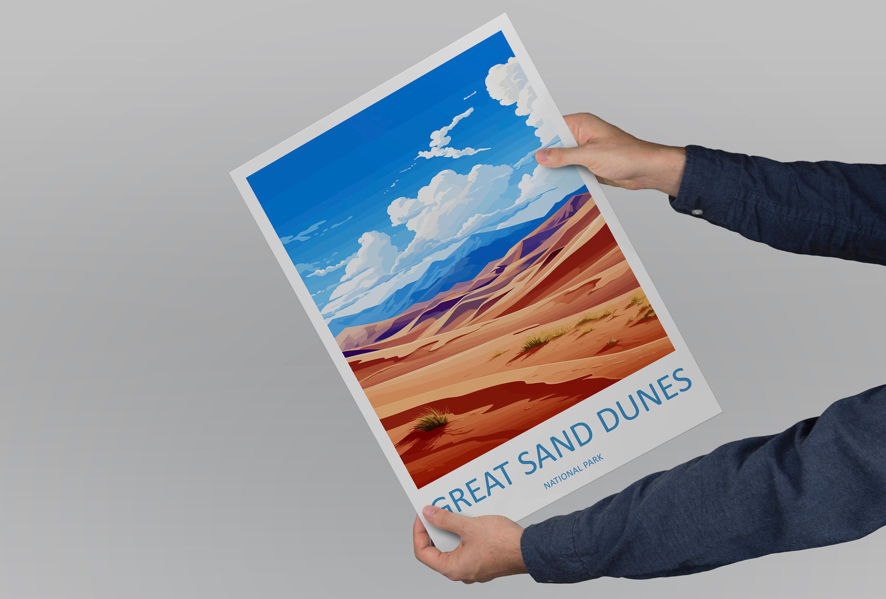 Great Sand Dunes National Park Travel Print