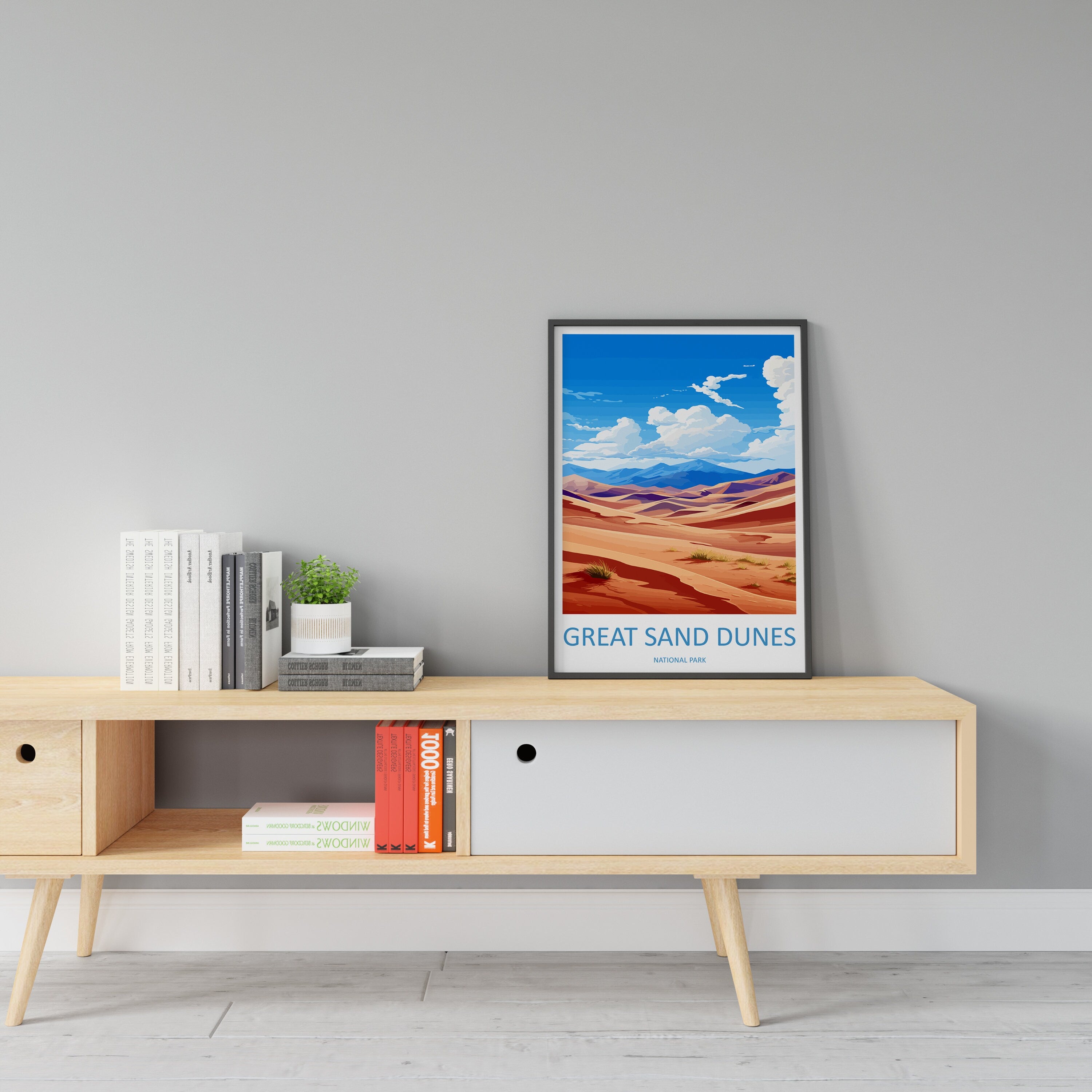 Great Sand Dunes National Park Travel Print