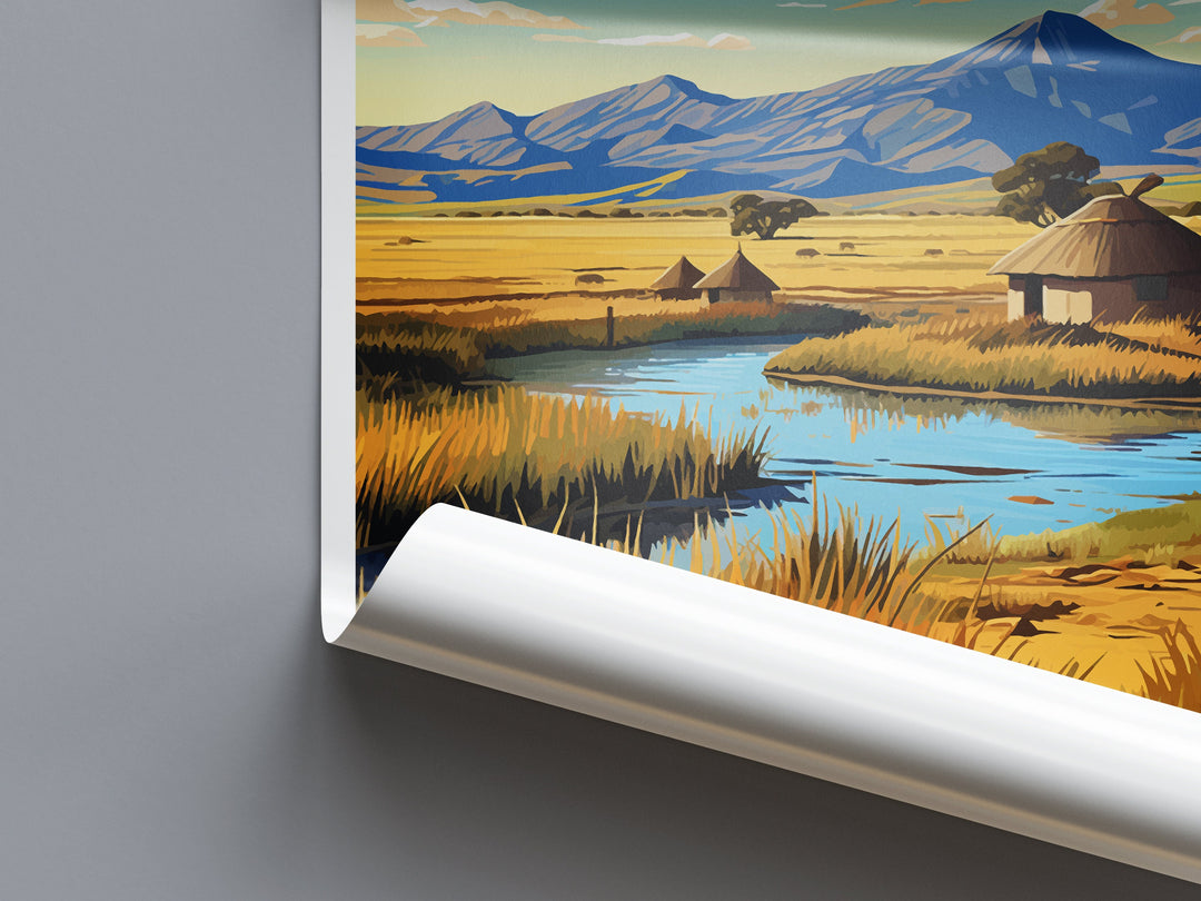 Sterkrivier Travel Print Wall Art South Africa Wall Hanging Home Décor Sterkrivier Gift Art Lovers South Africa Art Print Wall Décor Art