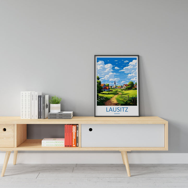 Lausitz Travel Print Lausitz Home Décor Germany Art Print Germany Lausitz Wall Print For Lausitz Gift