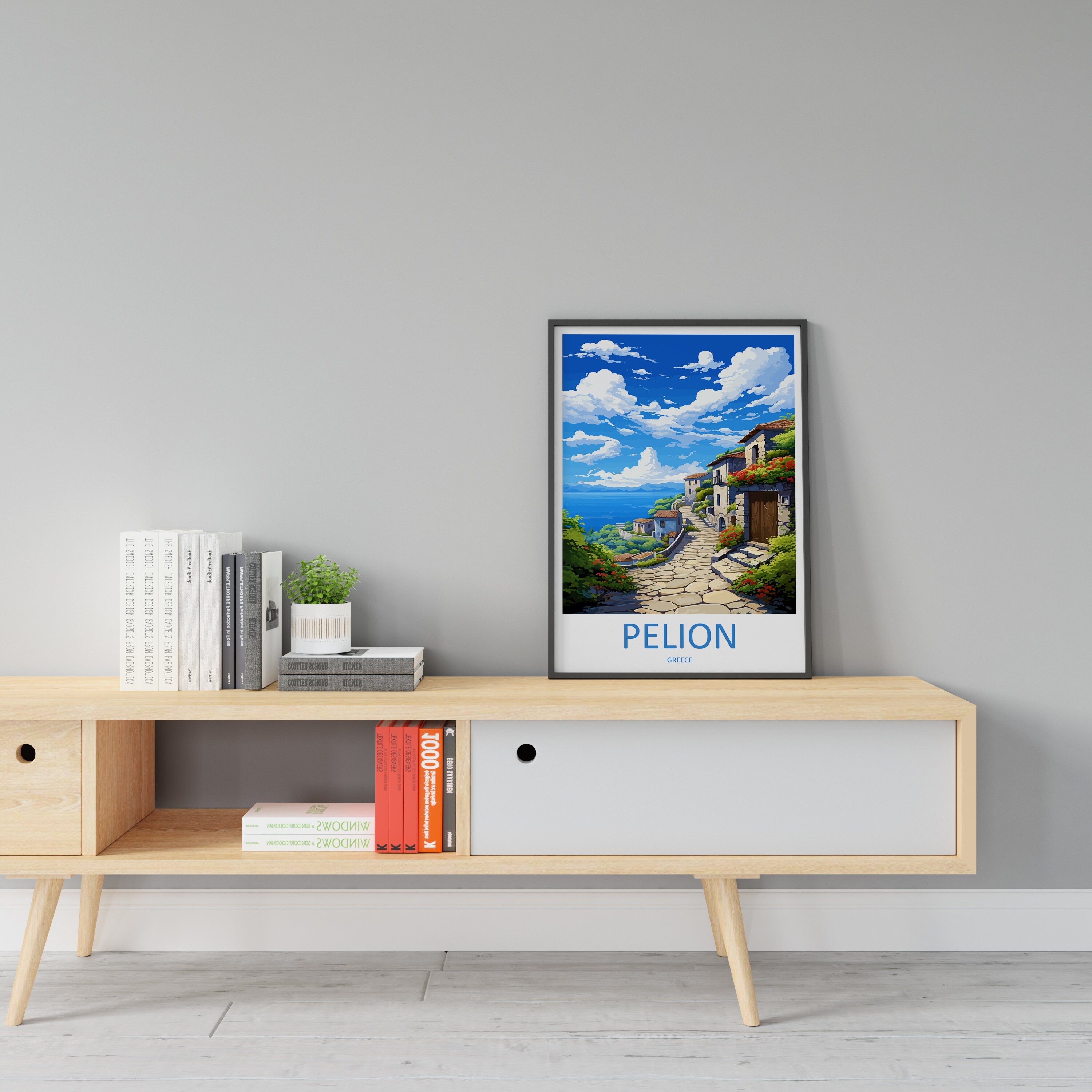 Pelion Travel Print