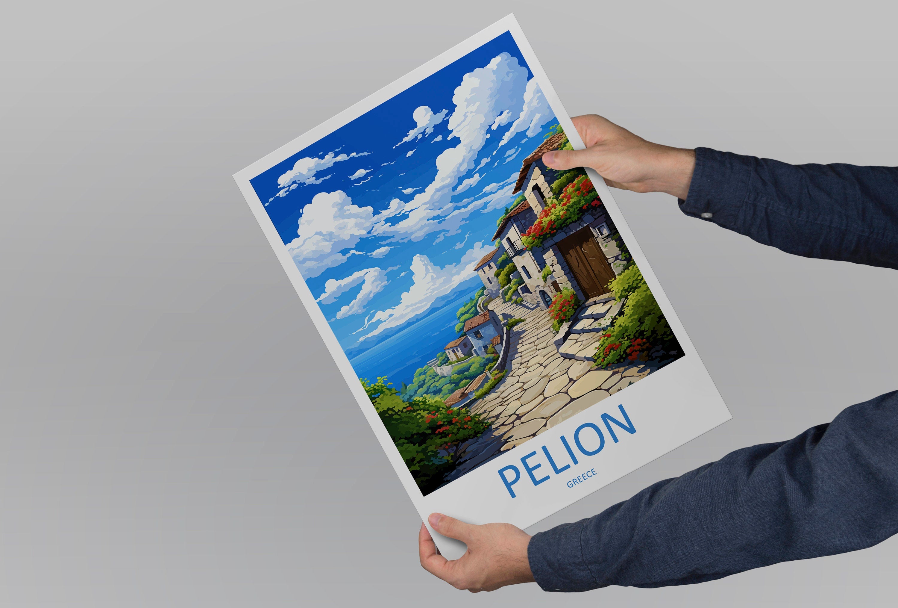 Pelion Travel Print