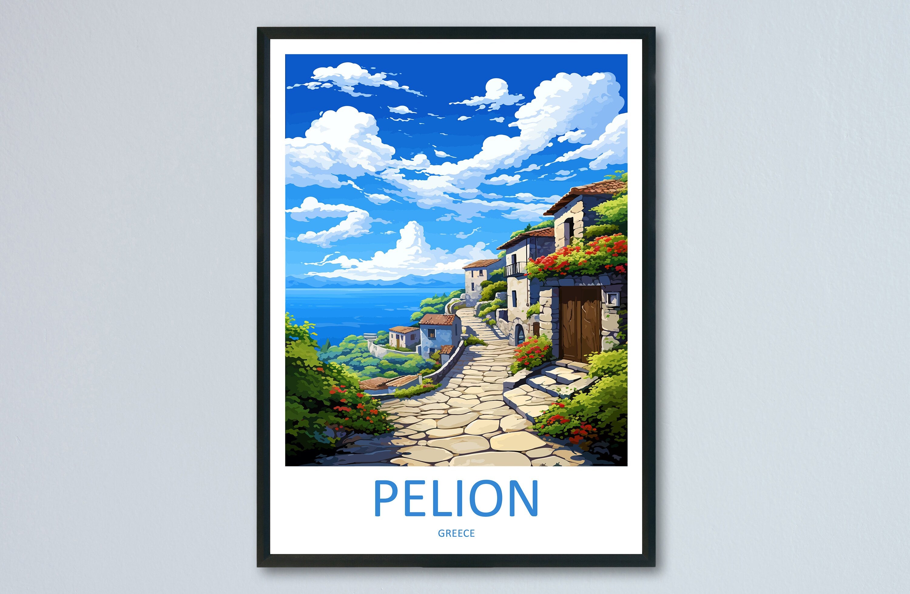 Pelion Travel Print