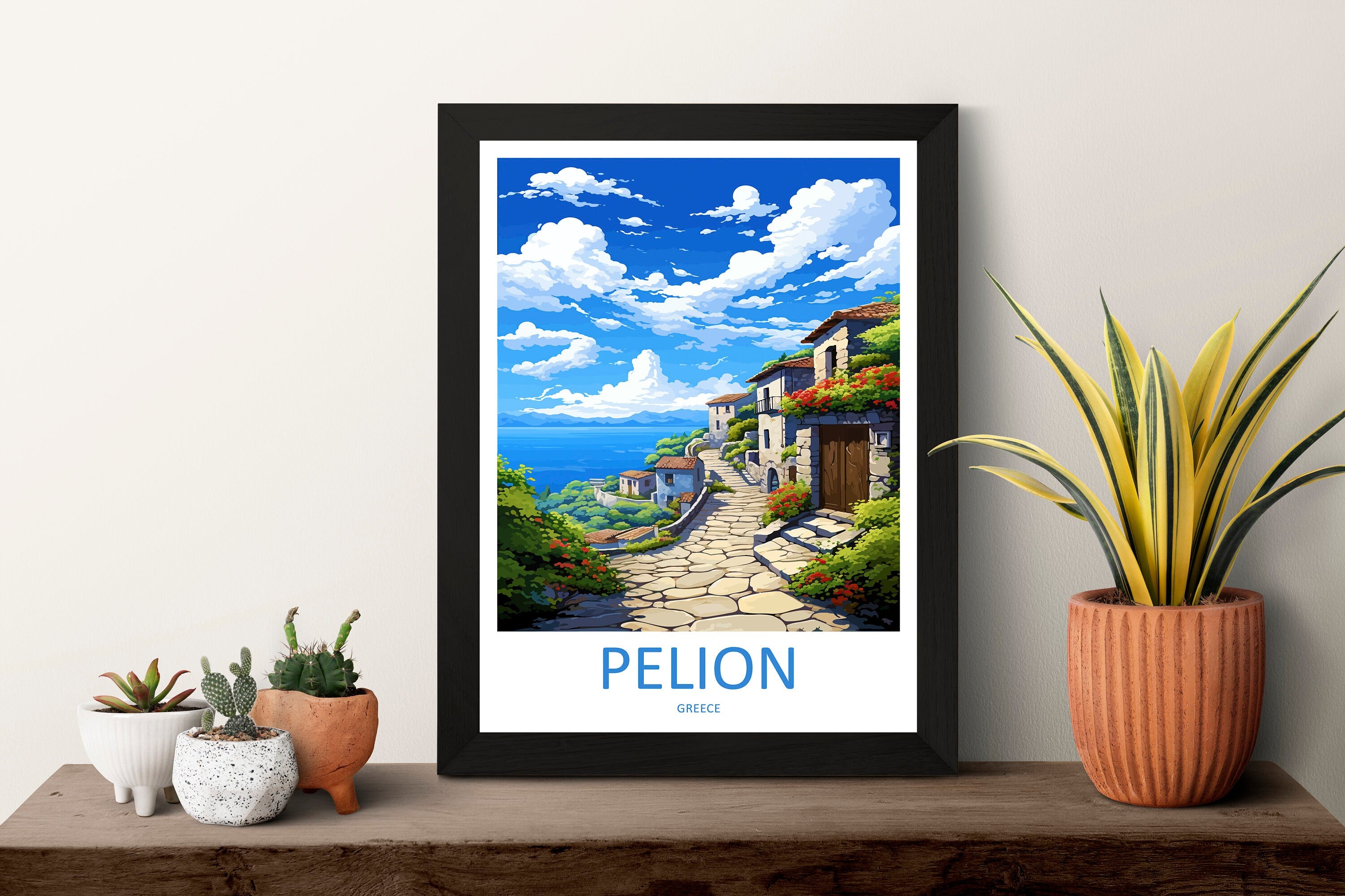 Pelion Travel Print