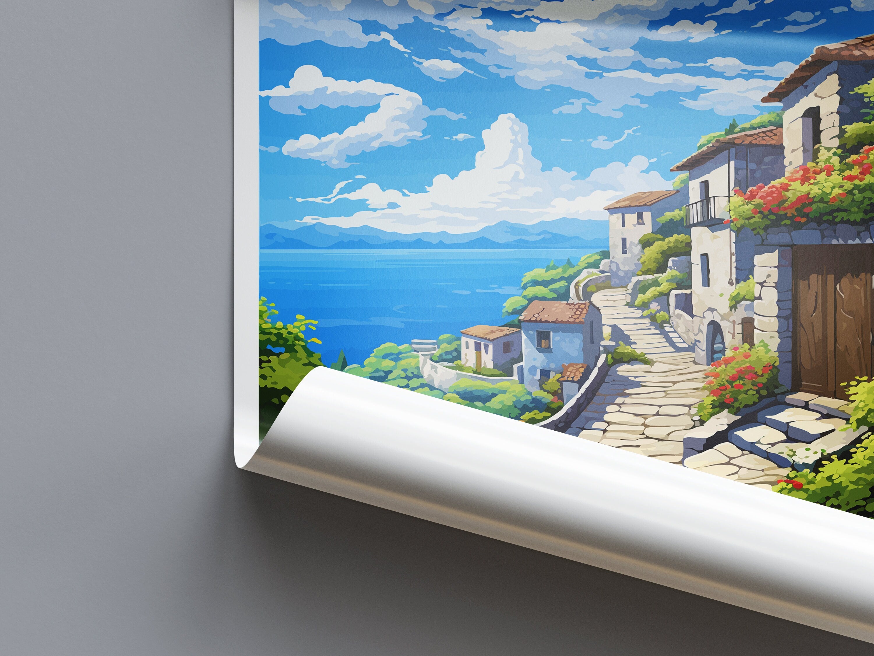 Pelion Travel Print