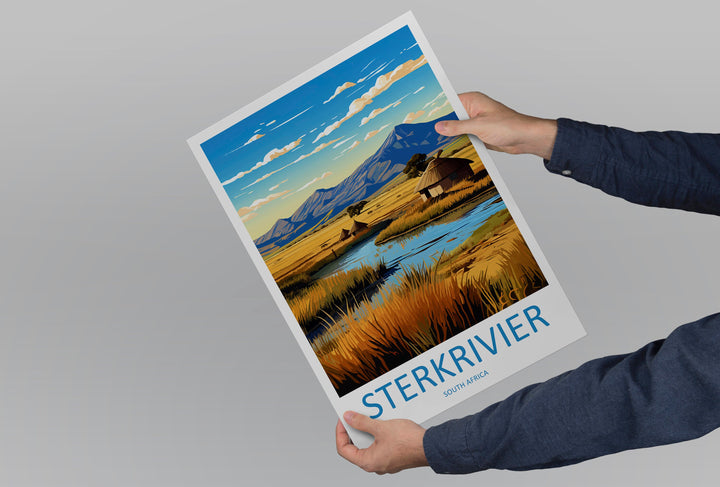 Sterkrivier Travel Print Wall Art South Africa Wall Hanging Home Décor Sterkrivier Gift Art Lovers South Africa Art Print Wall Décor Art