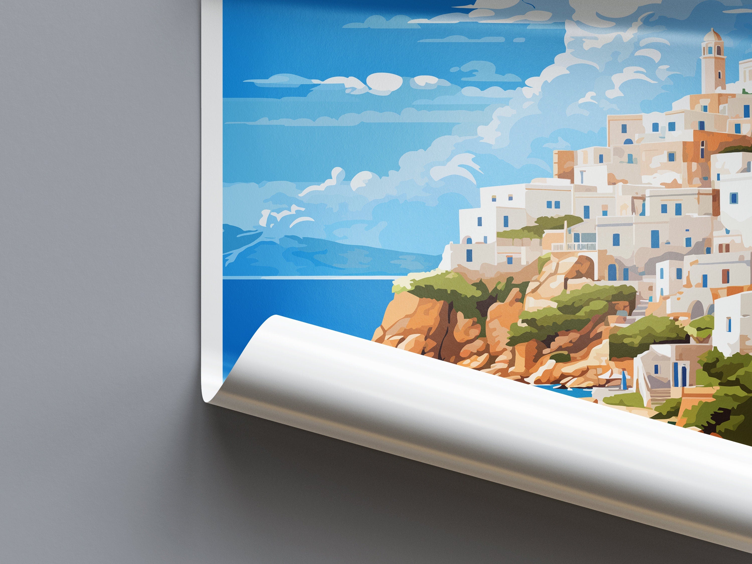 Kythira Travel Print