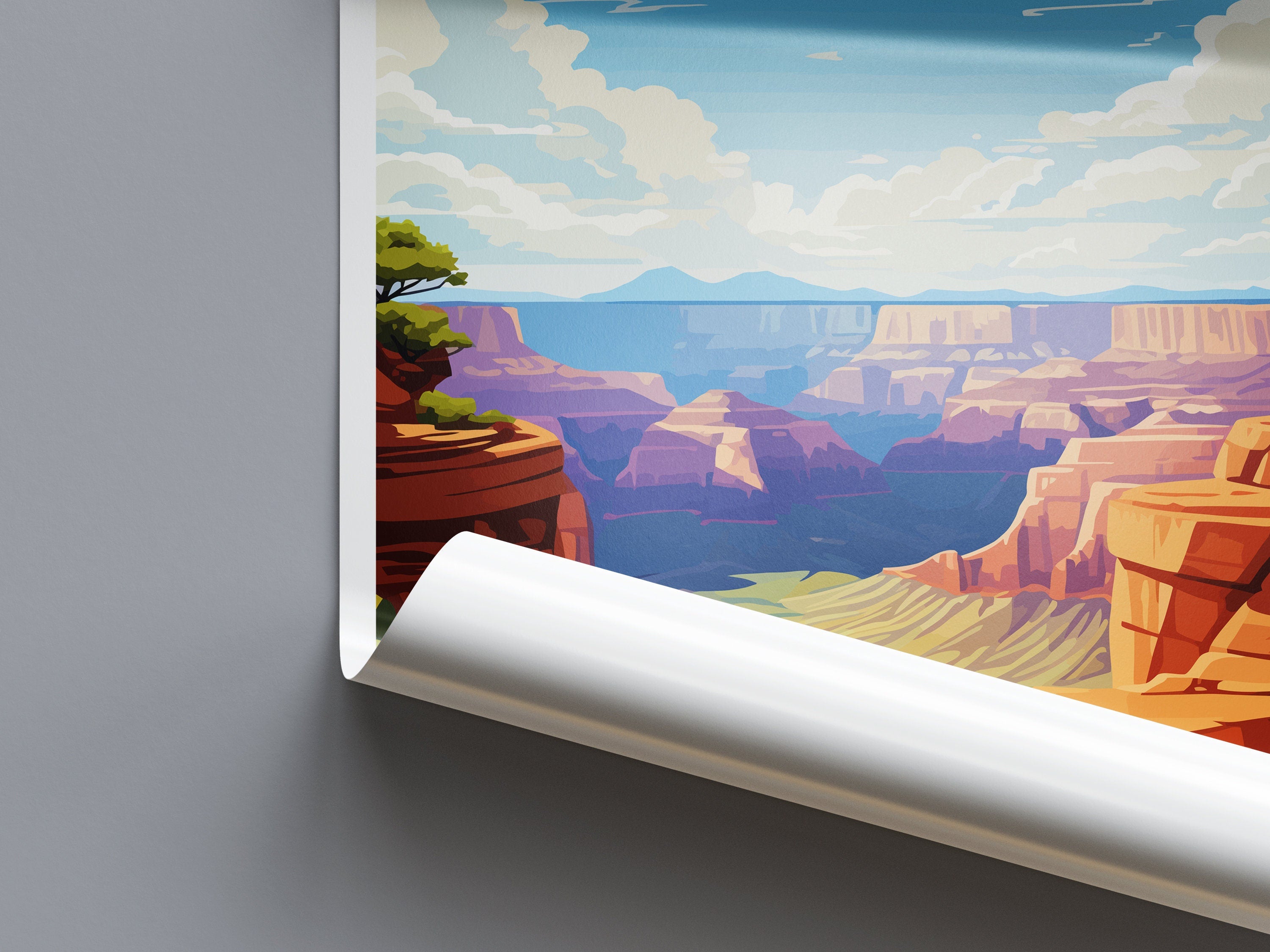 Grand Canyon National Park Travel Print