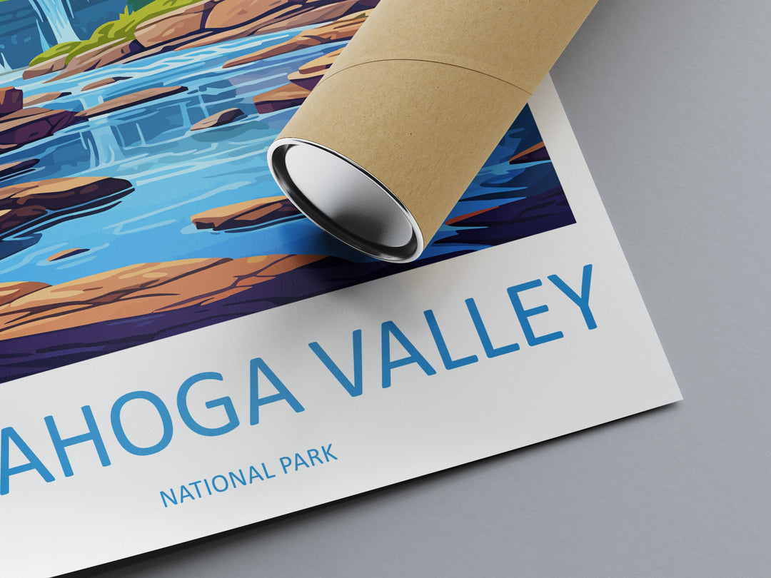 Cuyahoga Valley National Park Travel Print Wall Art Cuyahoga Valley Wall Hanging Home Décor Cuyahoga Valley Gift Art Lovers Art Lover Gift