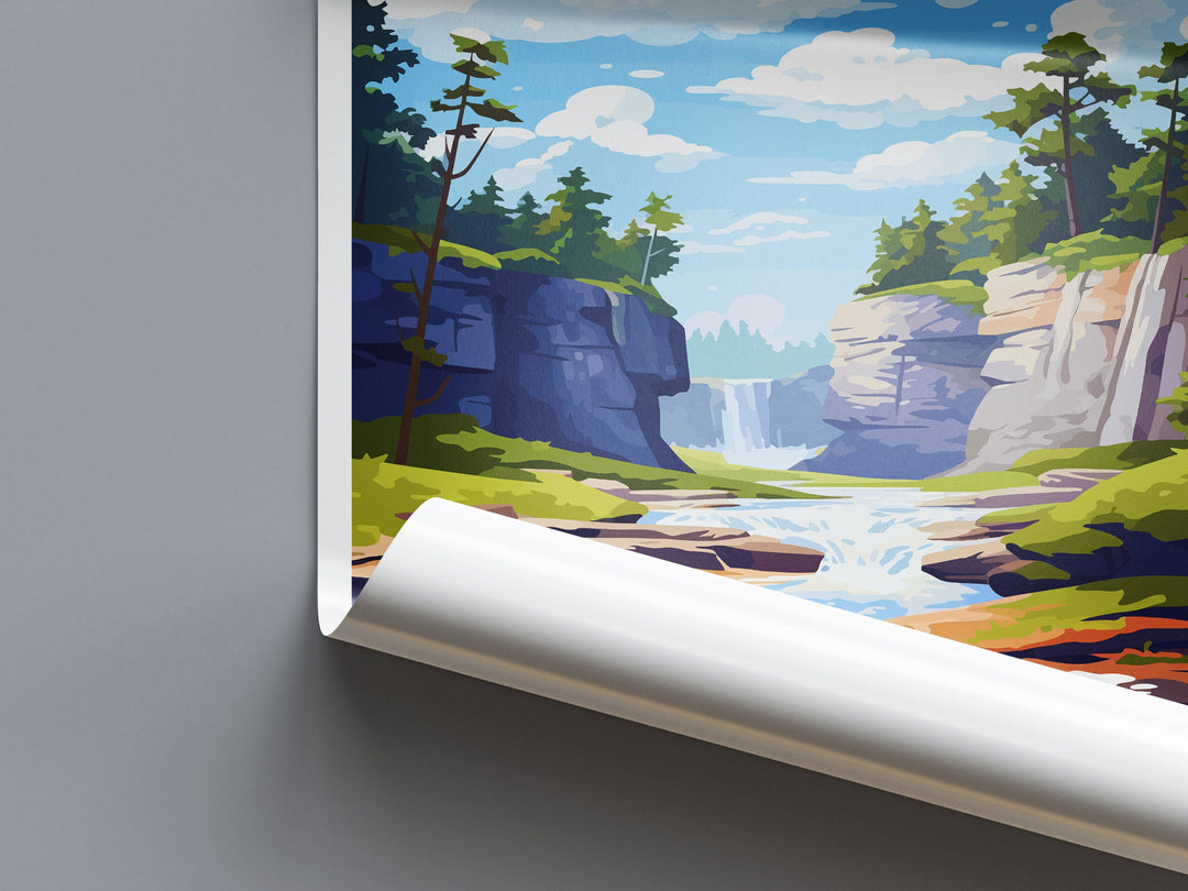 Cuyahoga Valley National Park Travel Print Wall Art Cuyahoga Valley Wall Hanging Home Décor Cuyahoga Valley Gift Art Lovers Art Lover Gift