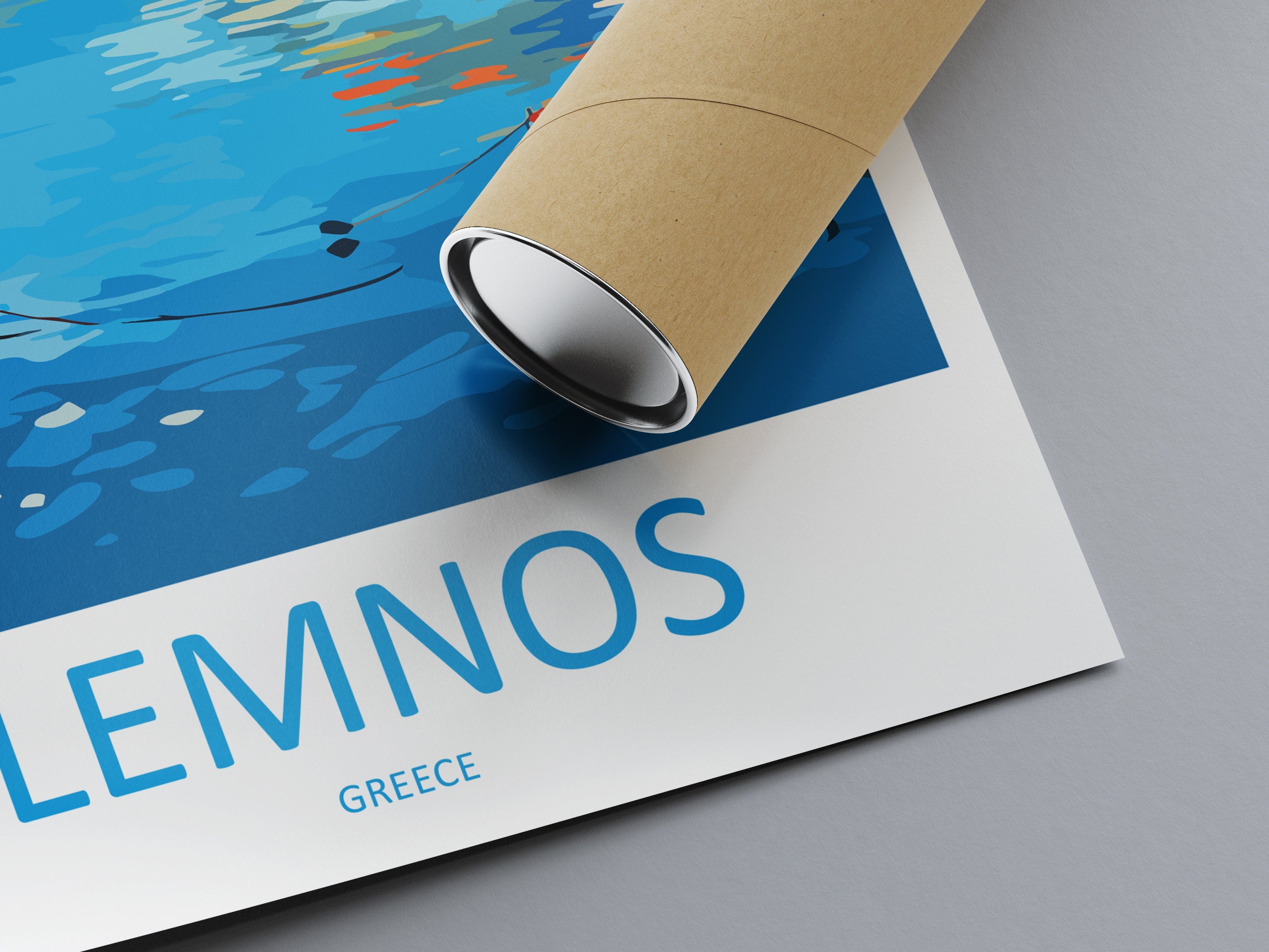 Lemnos Travel Print