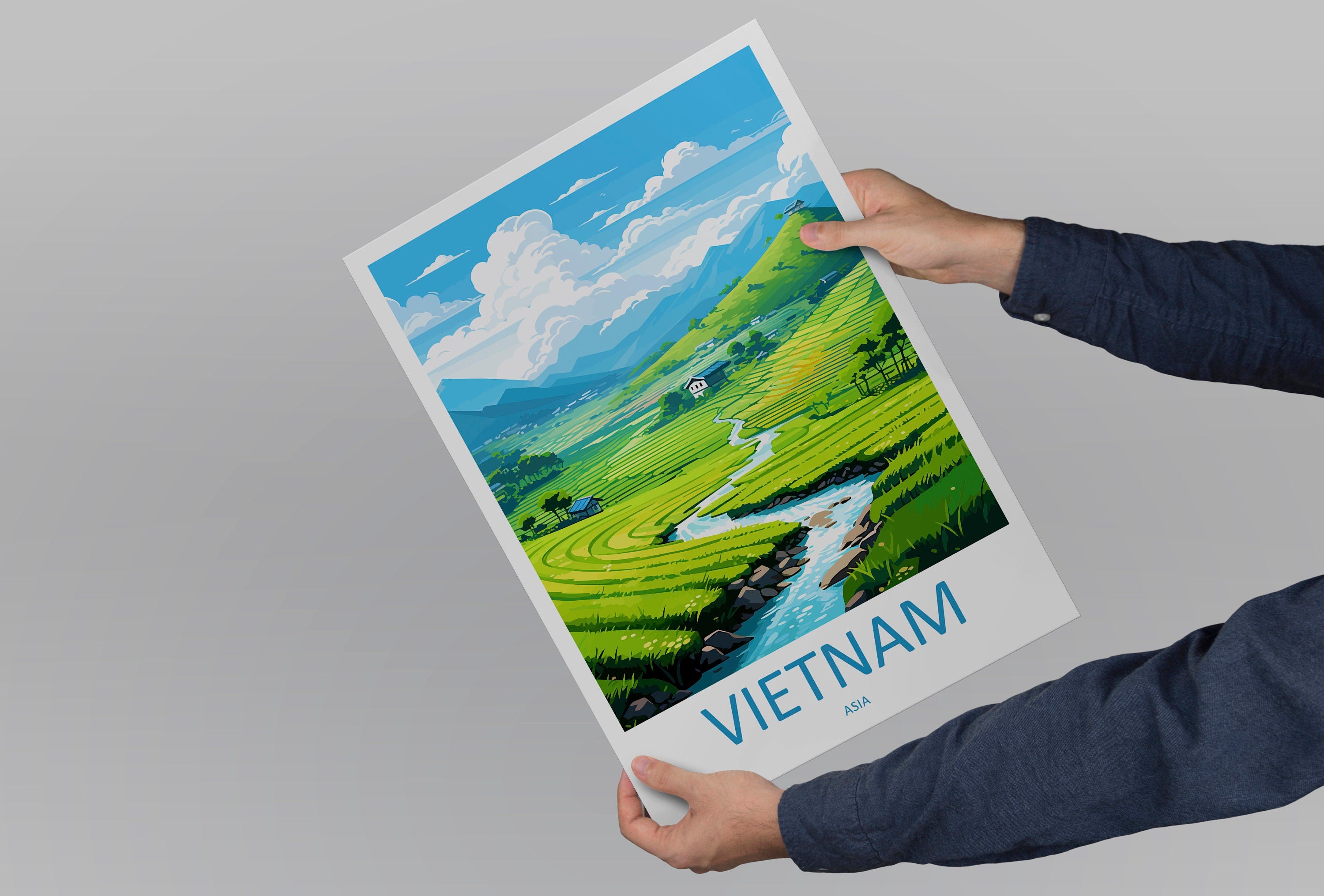 Vietnam Travel Print