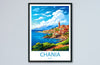 Chania Travel Print