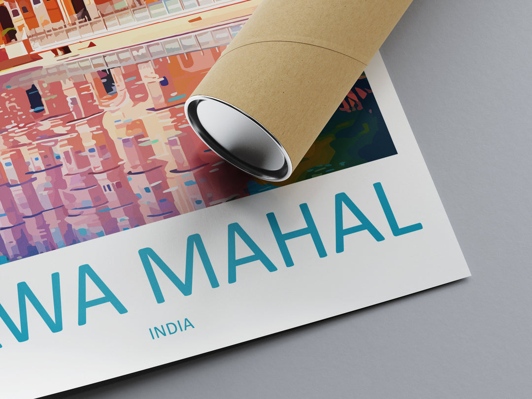 Hawa Mahal Travel Print Wall Art Hawa Mahal Wall Hanging Home Décor Hawa Mahal Gift Art Lovers India Art Lover Gift Wall Décor