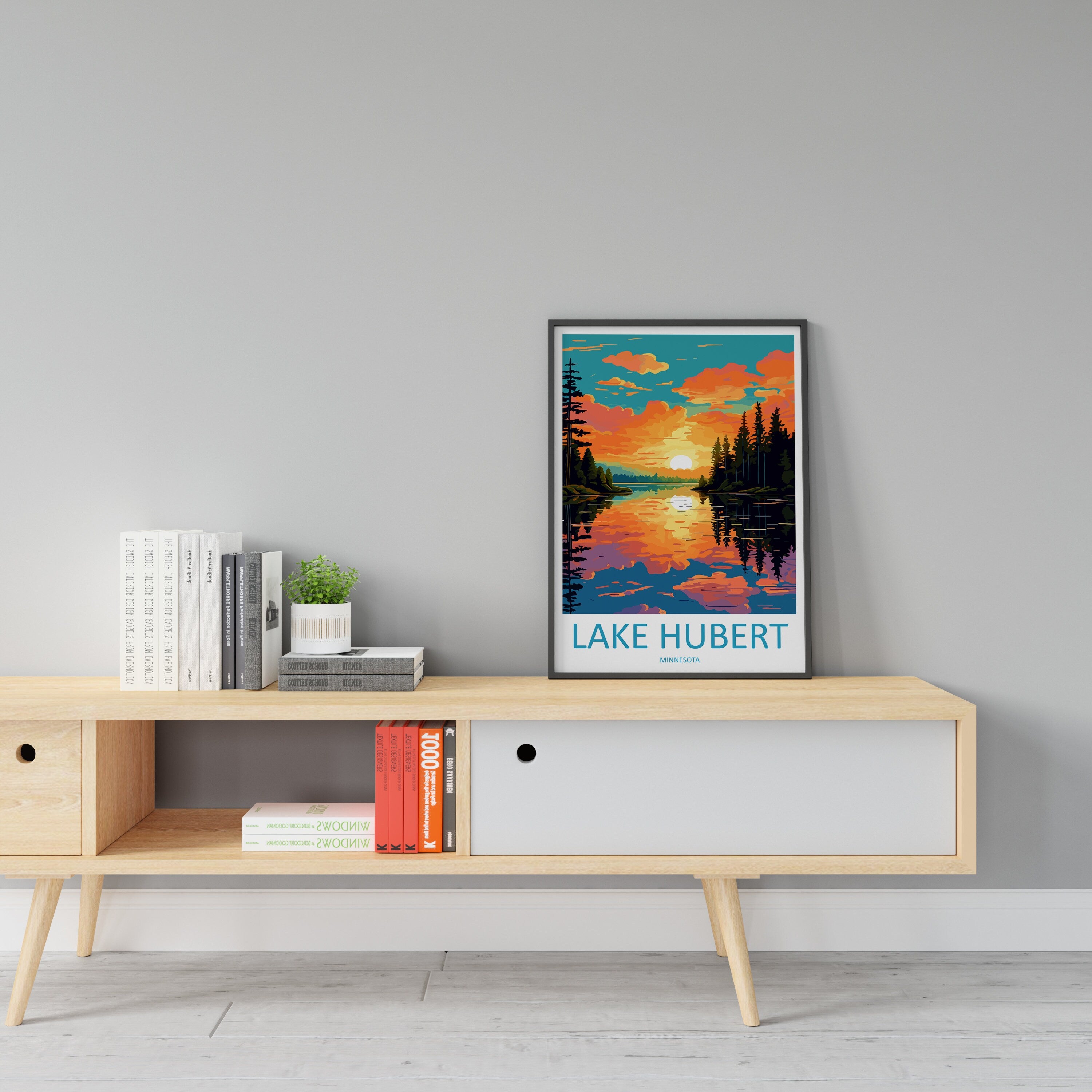 Lake Hubert Travel Print