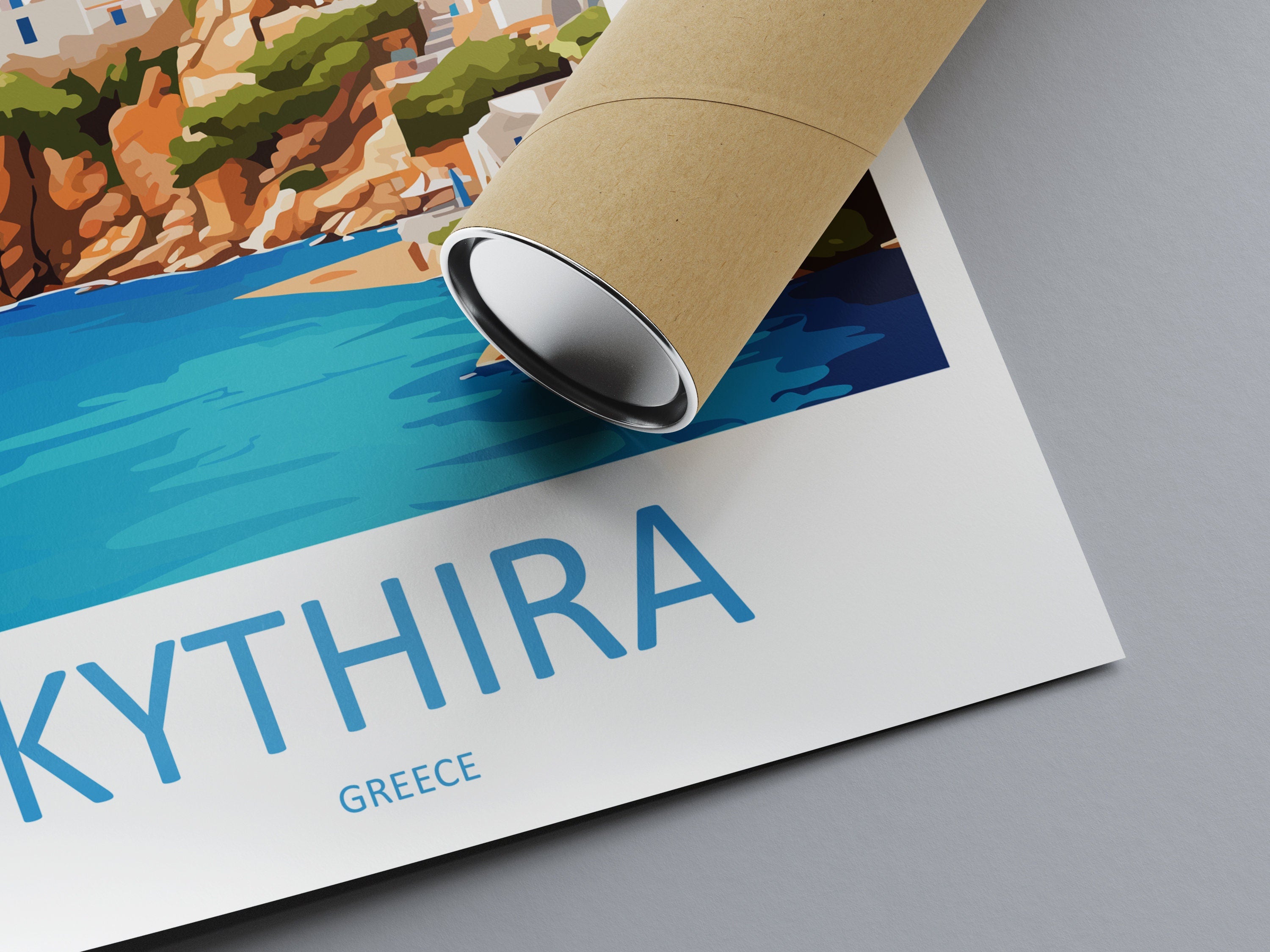 Kythira Travel Print