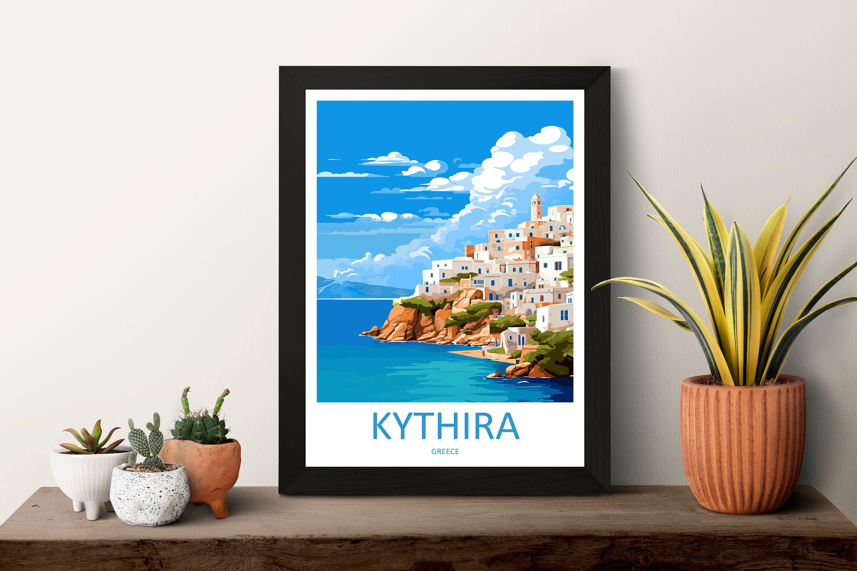 Kythira Travel Print