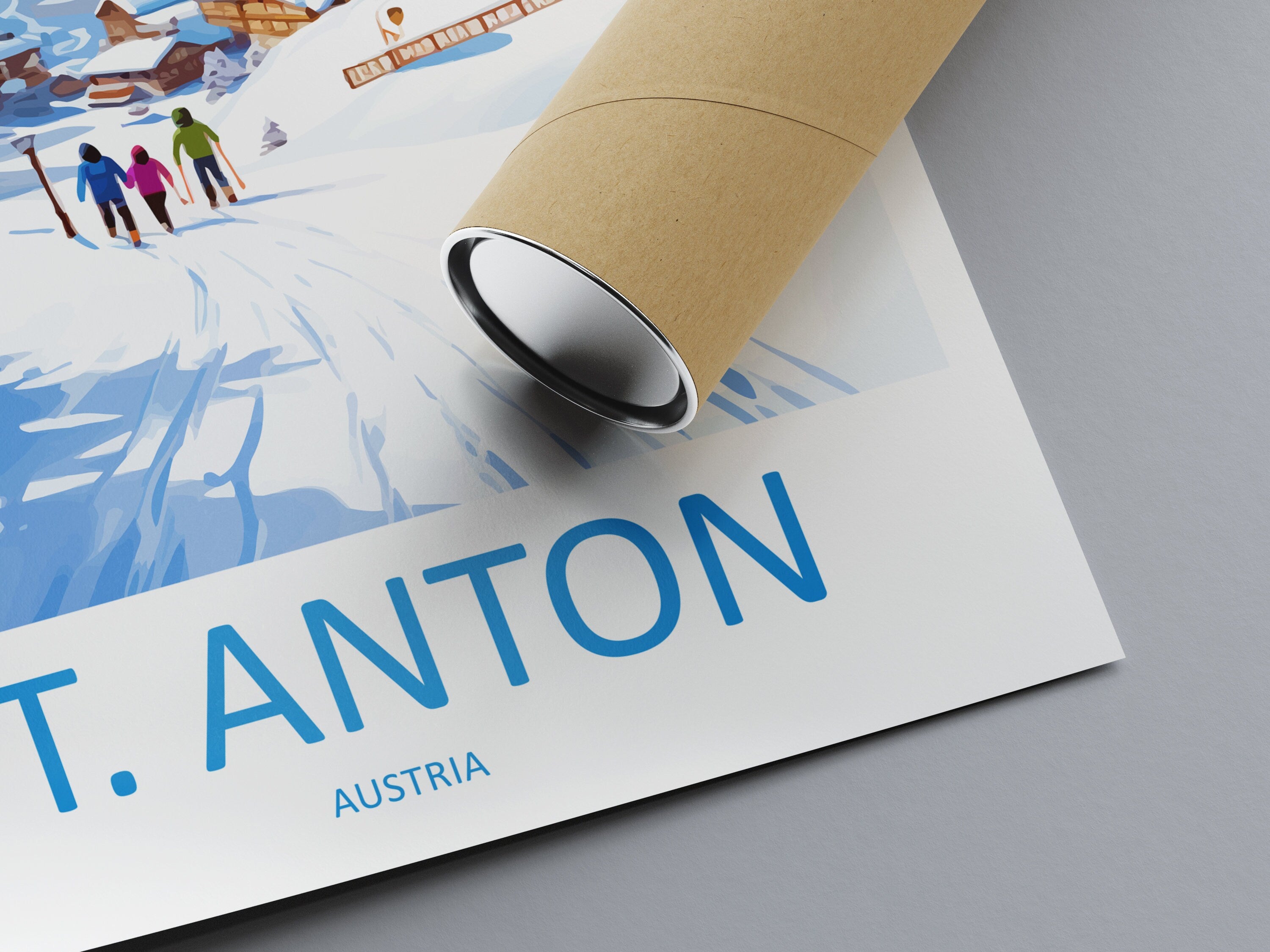 St. Anton Travel Print