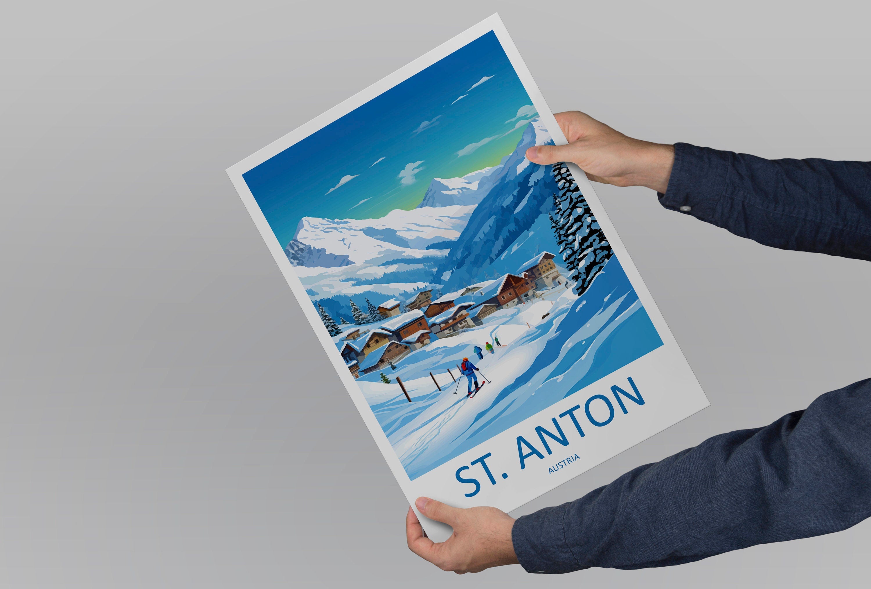 St. Anton Travel Print