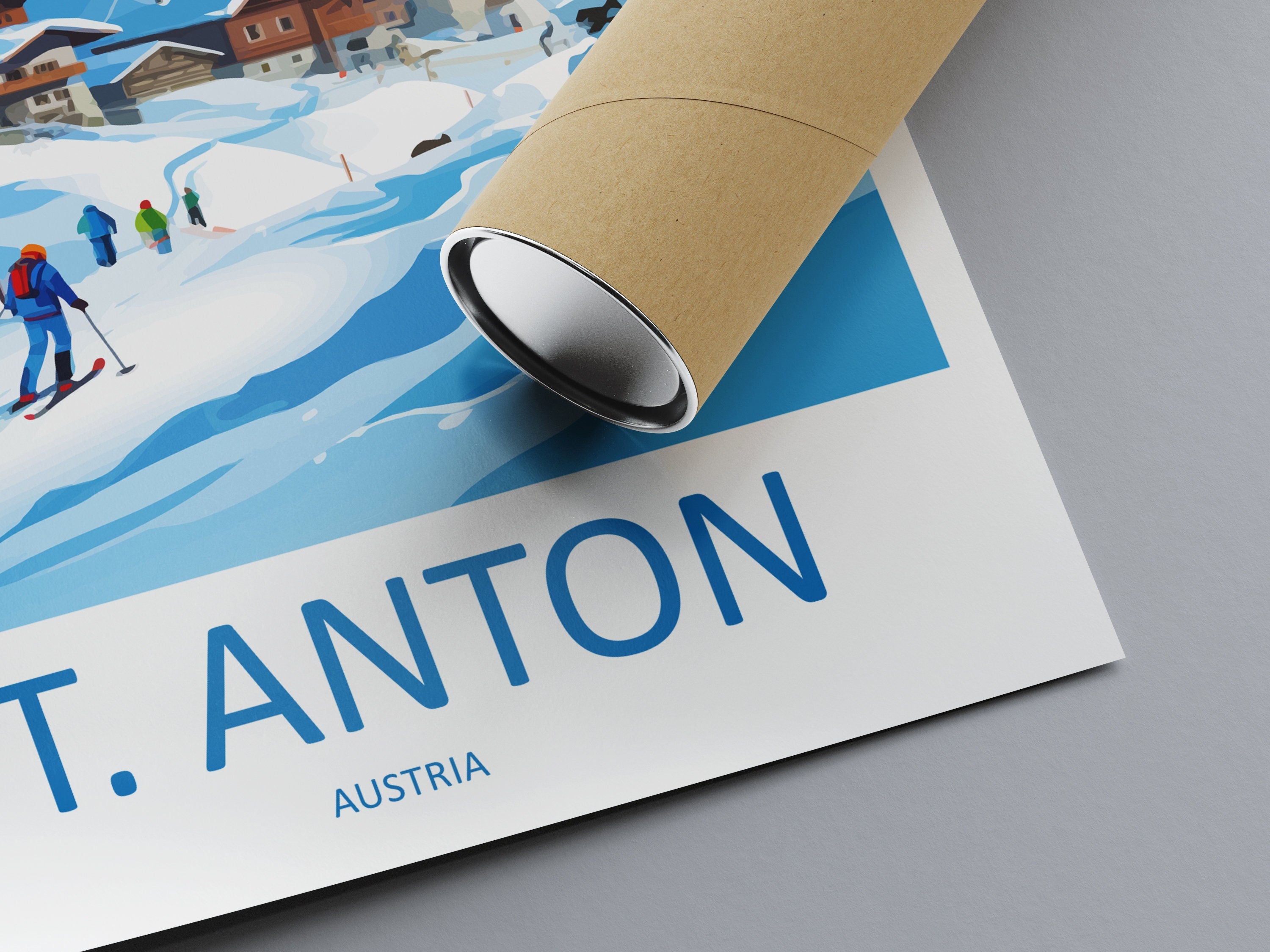 St. Anton Travel Print