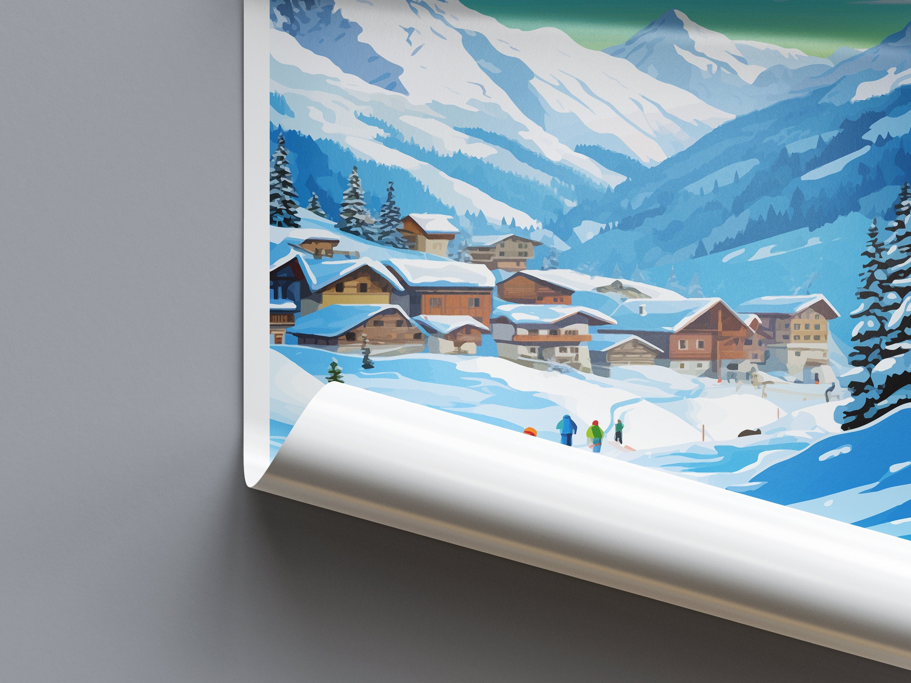 St. Anton Travel Print